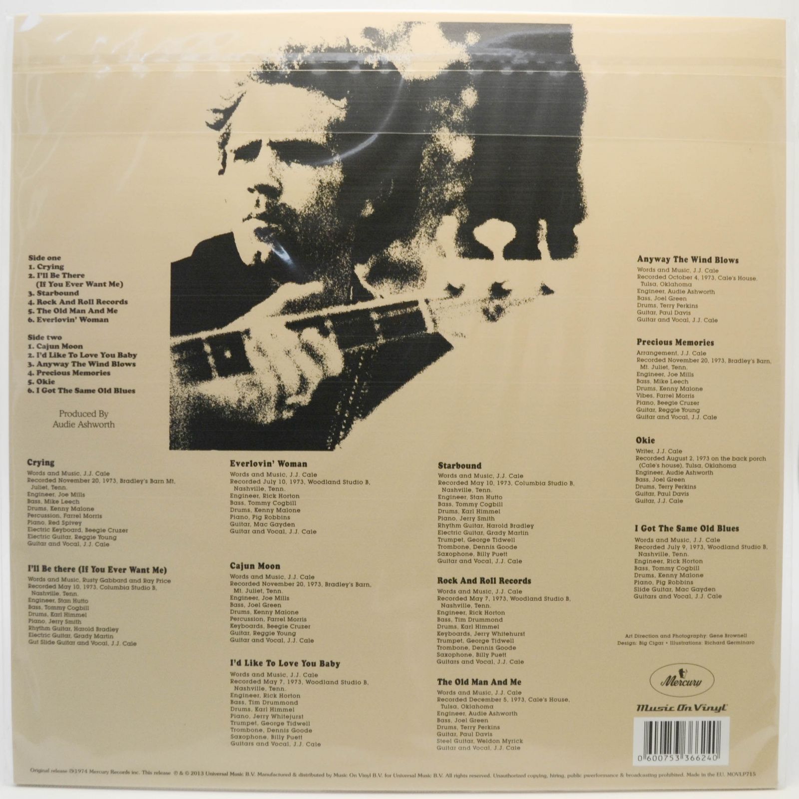 J.J. Cale — Okie, 1974