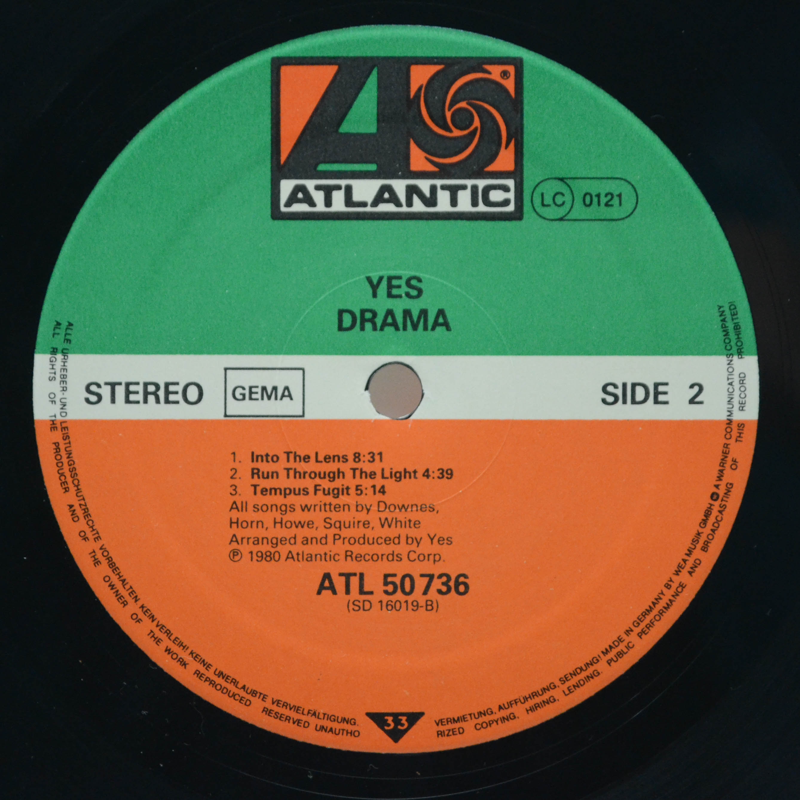 Yes — Drama, 1980