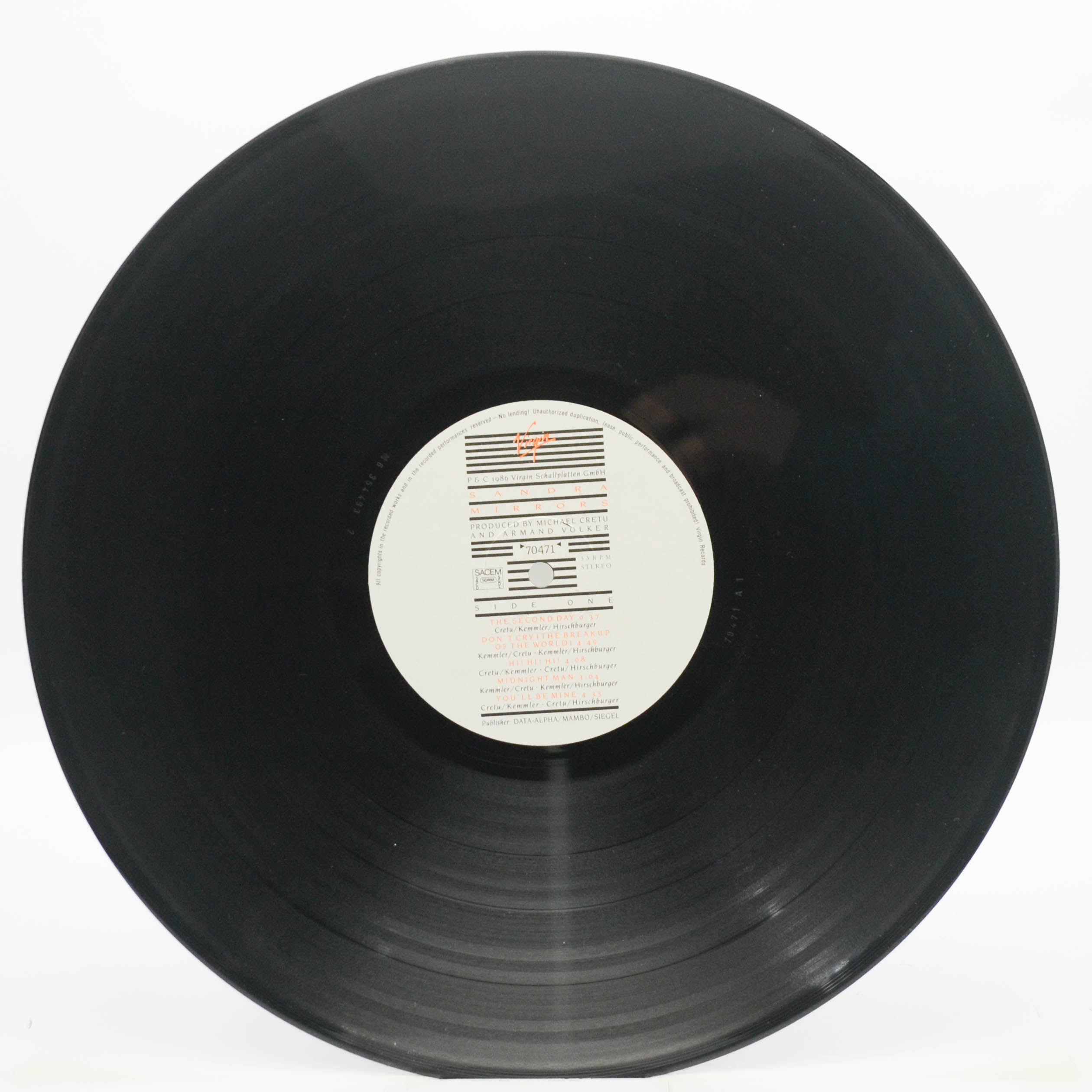 Sandra — Mirrors, 1986