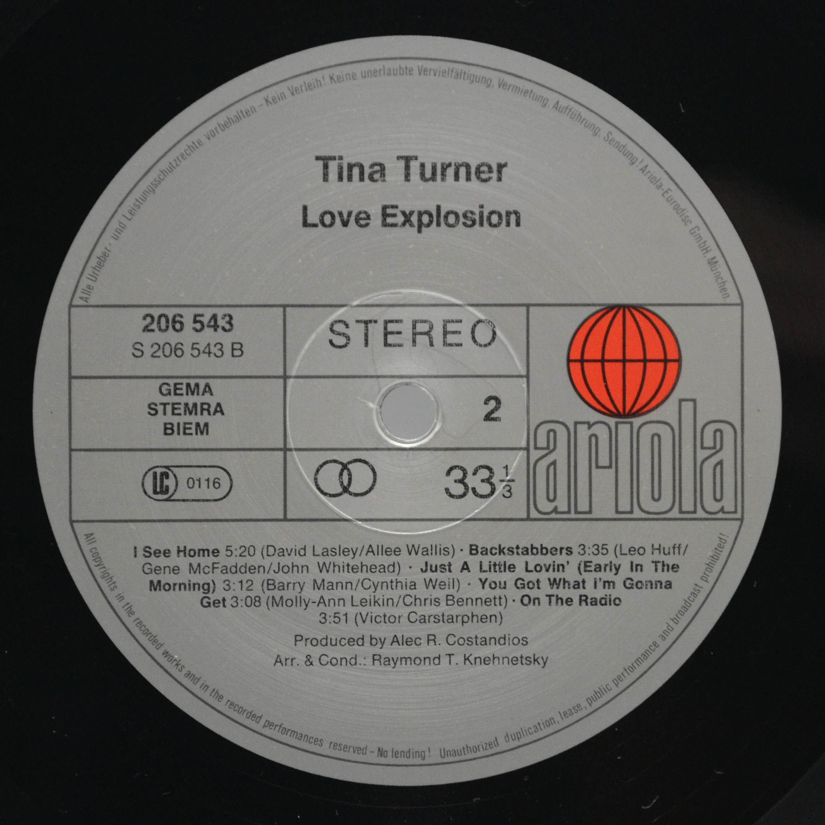 Tina Turner — Love Explosion, 1979