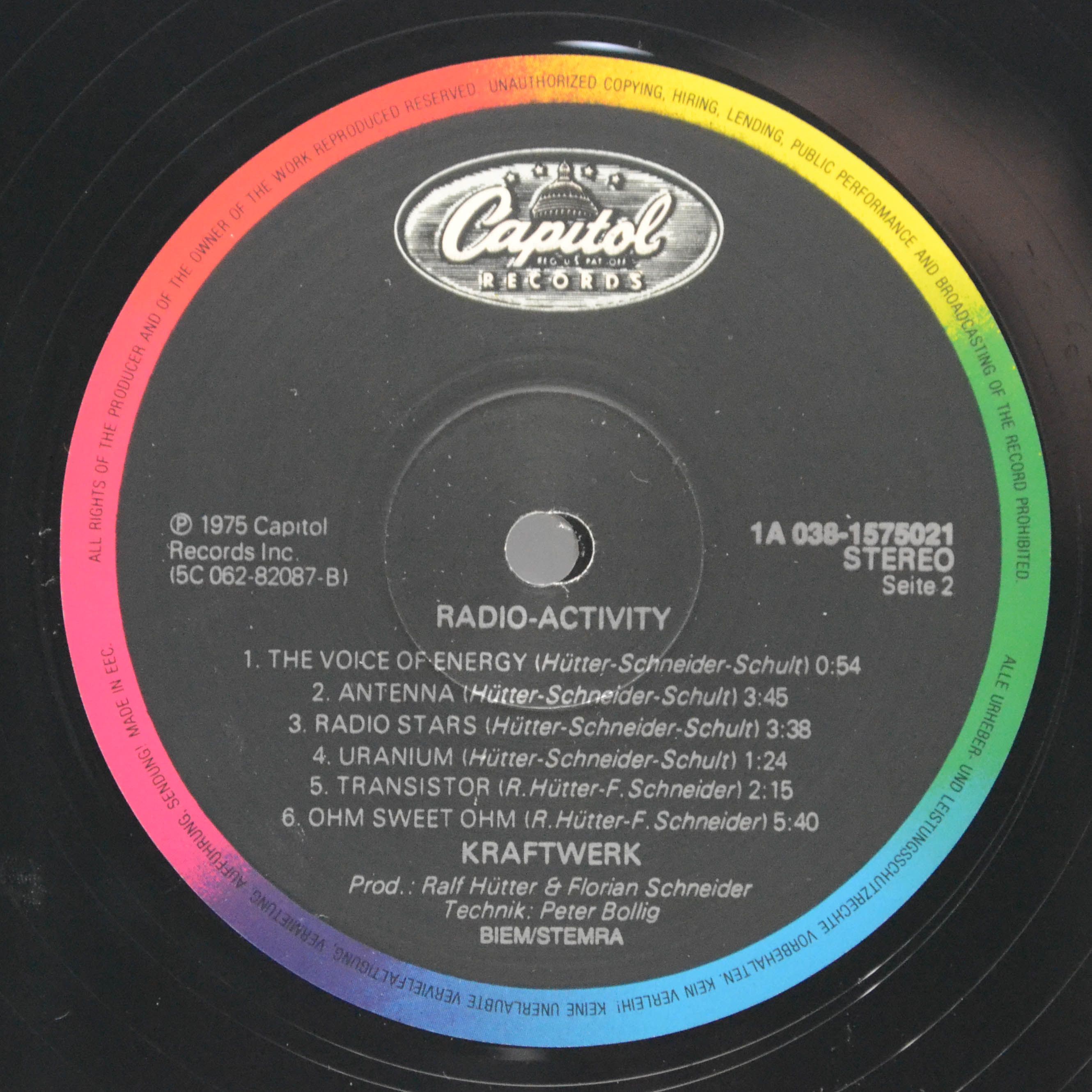 Kraftwerk — Radio-Activity, 1975