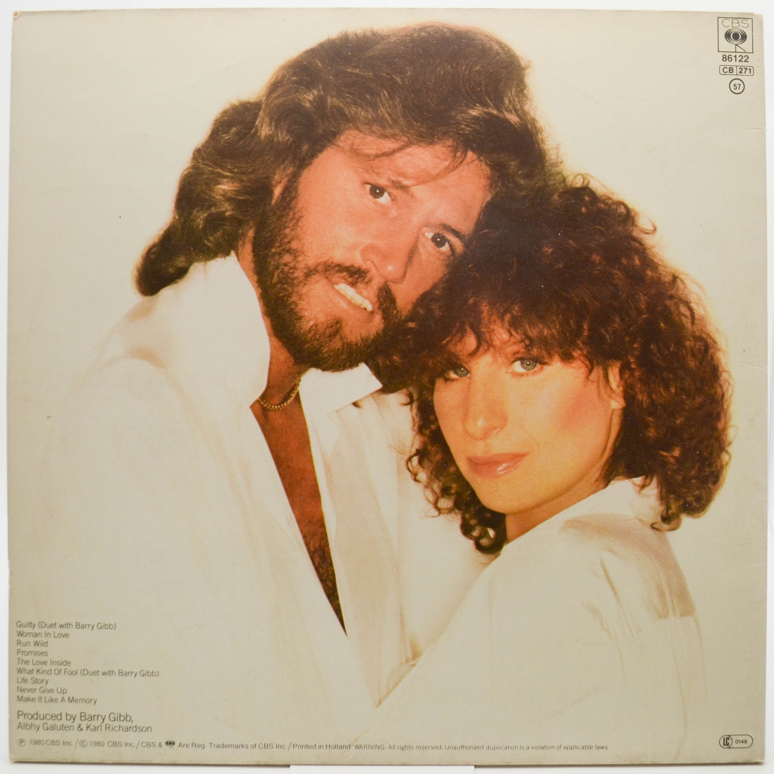 Streisand — Guilty, 1980