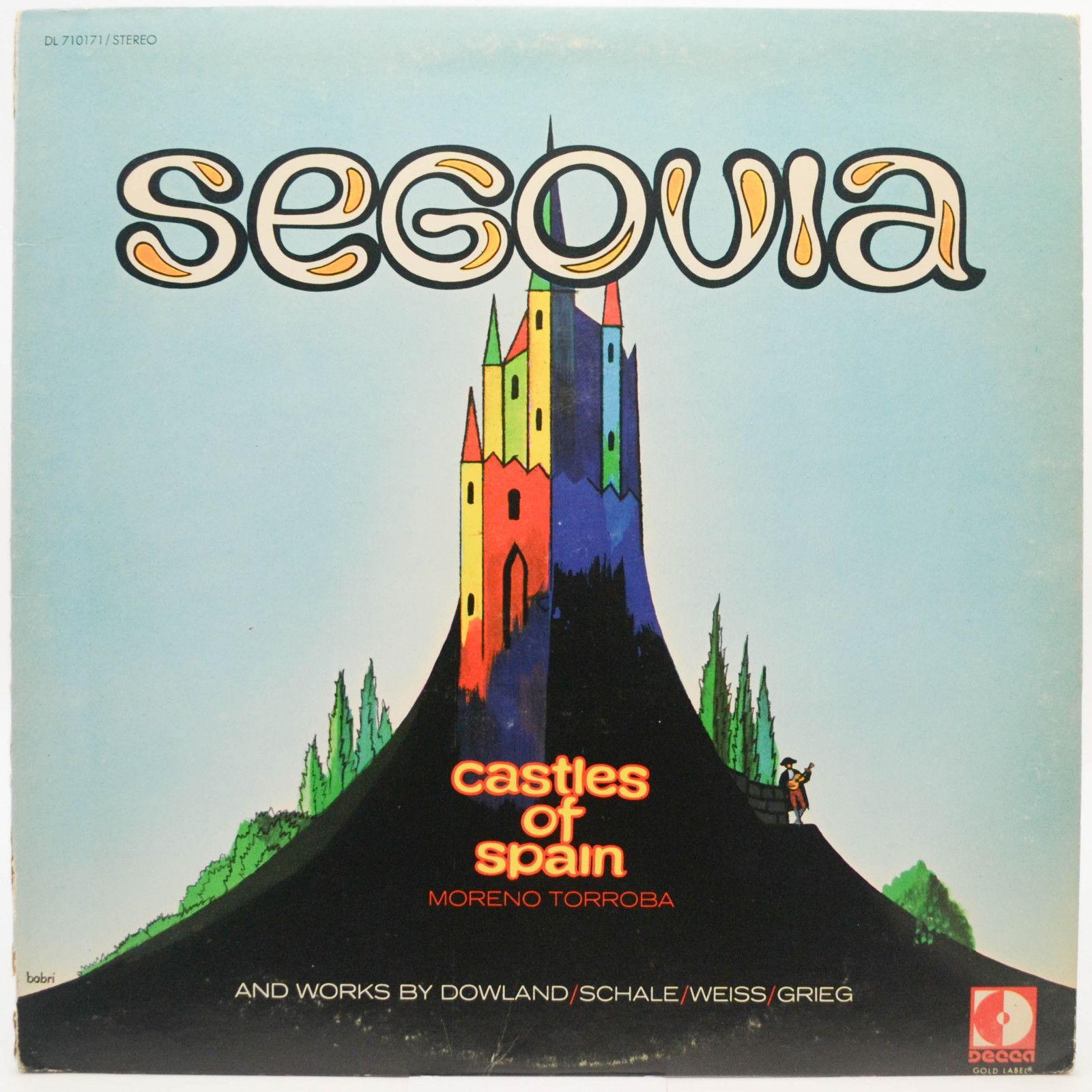 Andrés Segovia — Castles Of Spain (USA), 1970