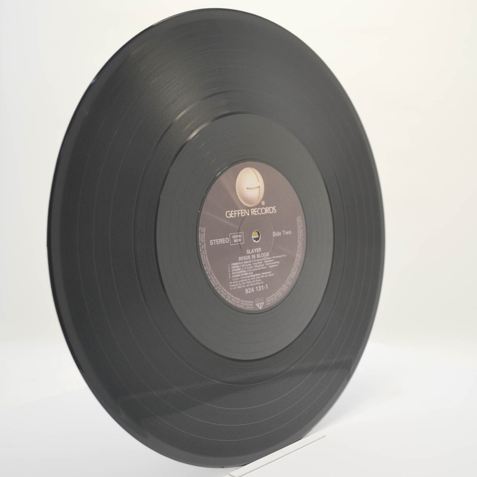 Slayer — Reign In Blood, 1986