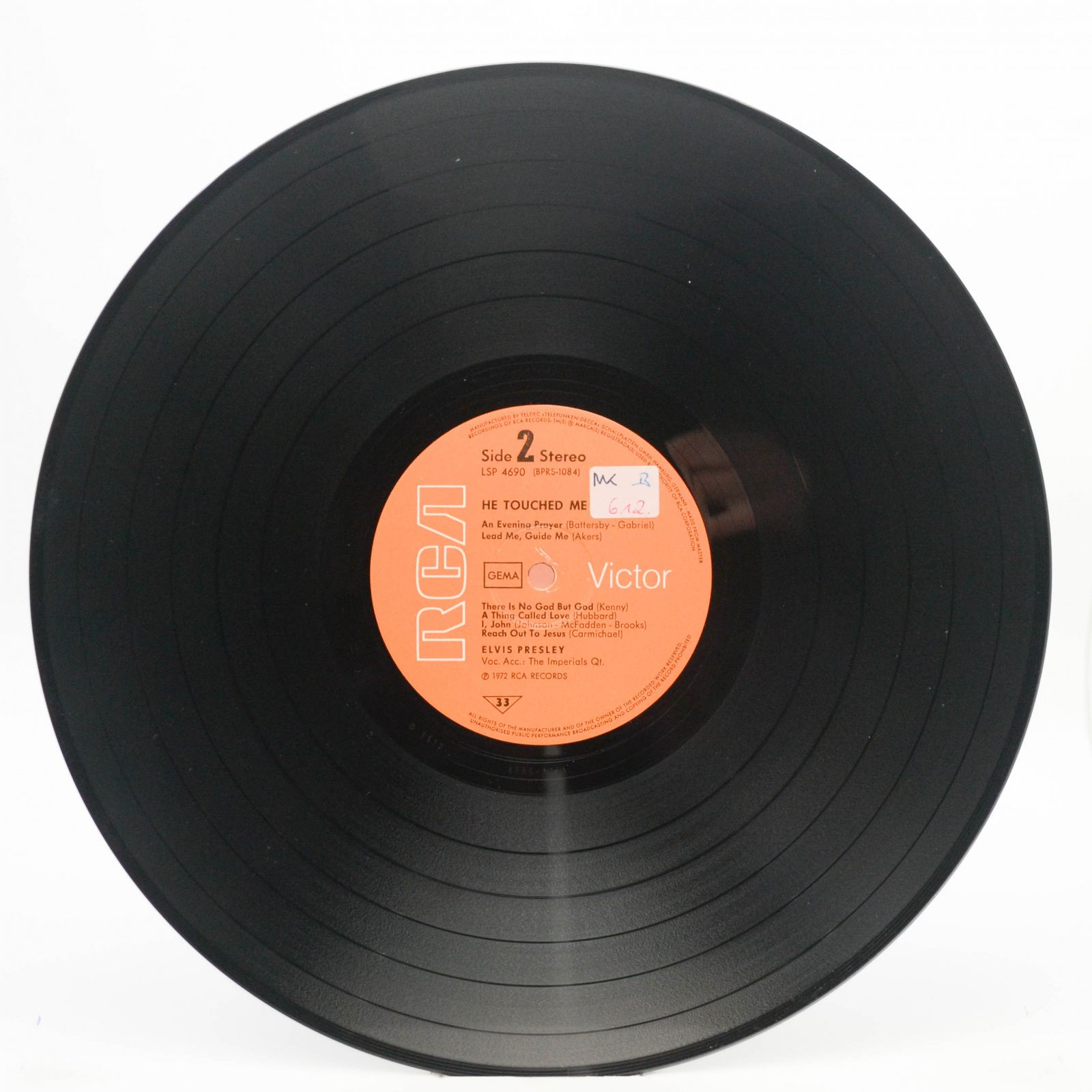 Elvis — He Touched Me, 1972