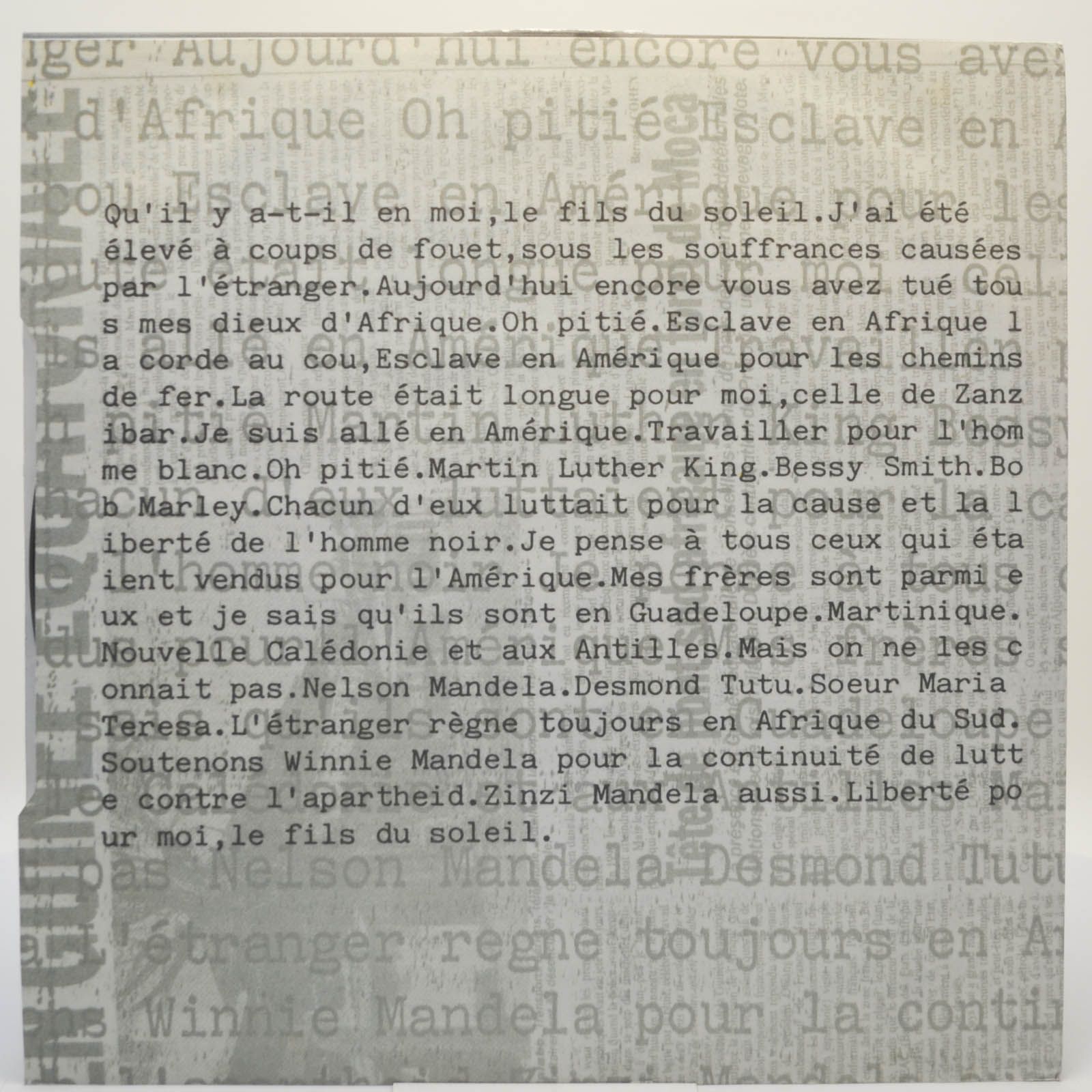 Papa Wemba — M'Fono Yami, 1988