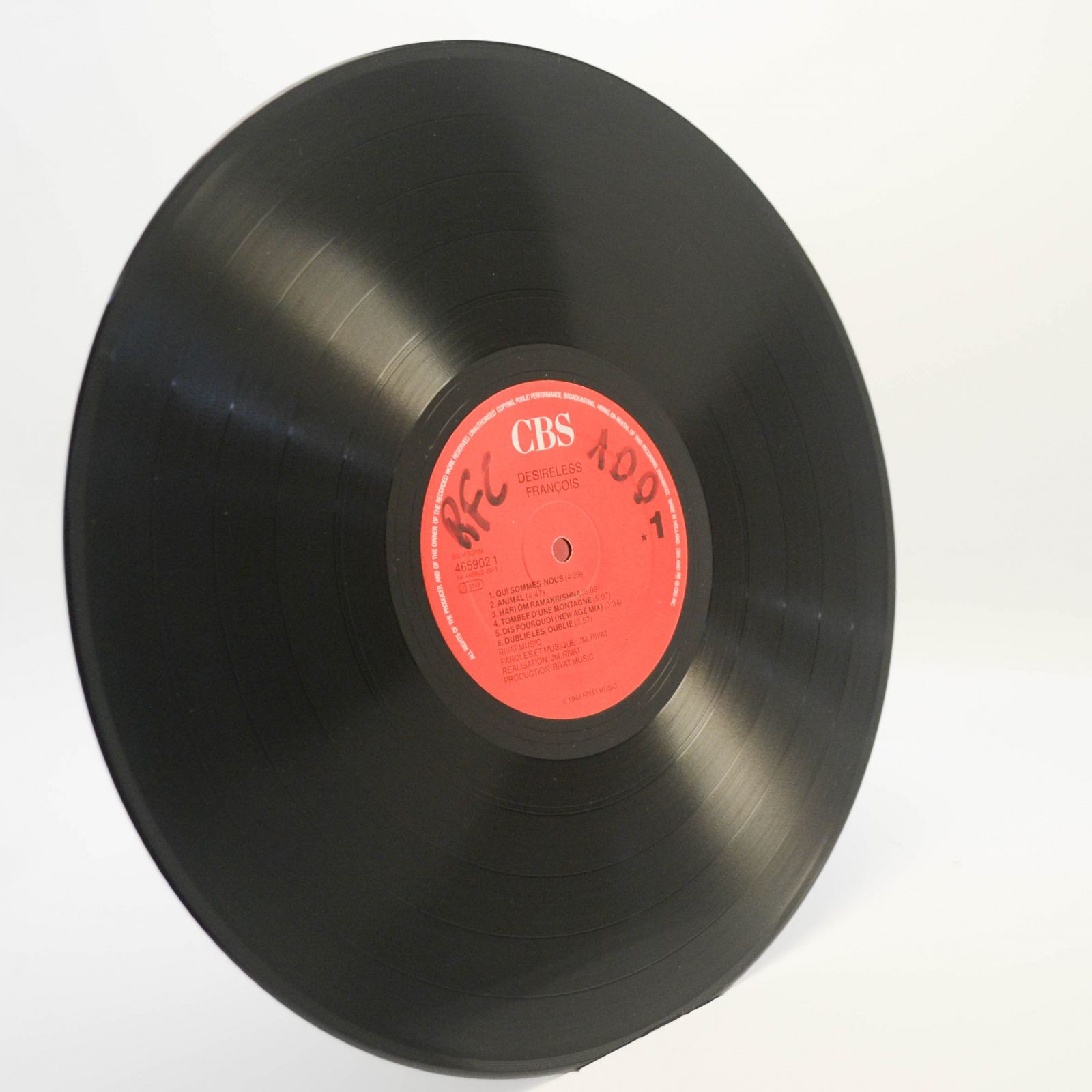 Desireless — François, 1989