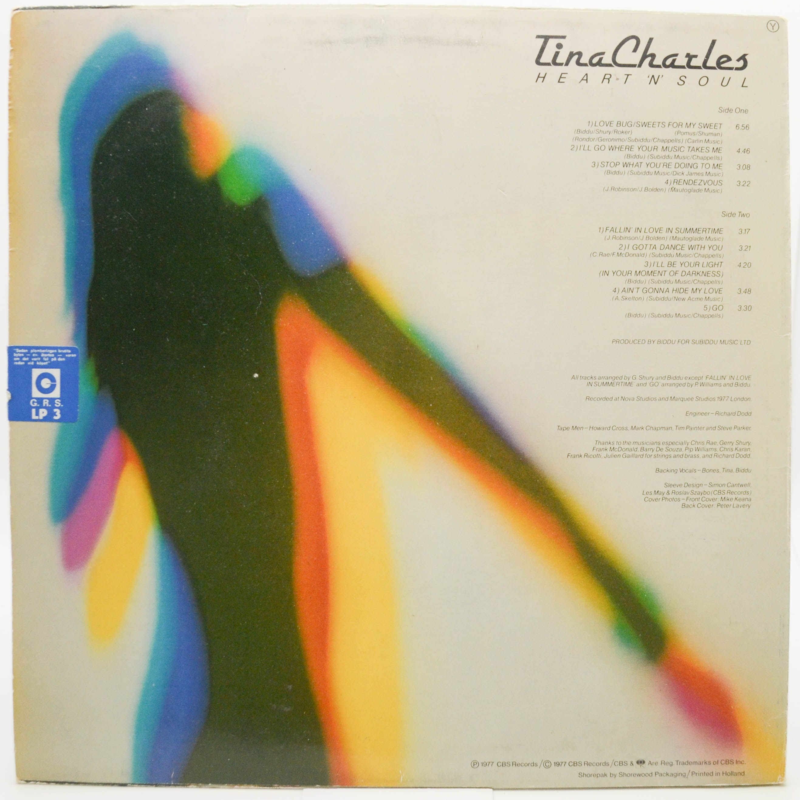 Tina Charles — Heart 'n' Soul, 1977