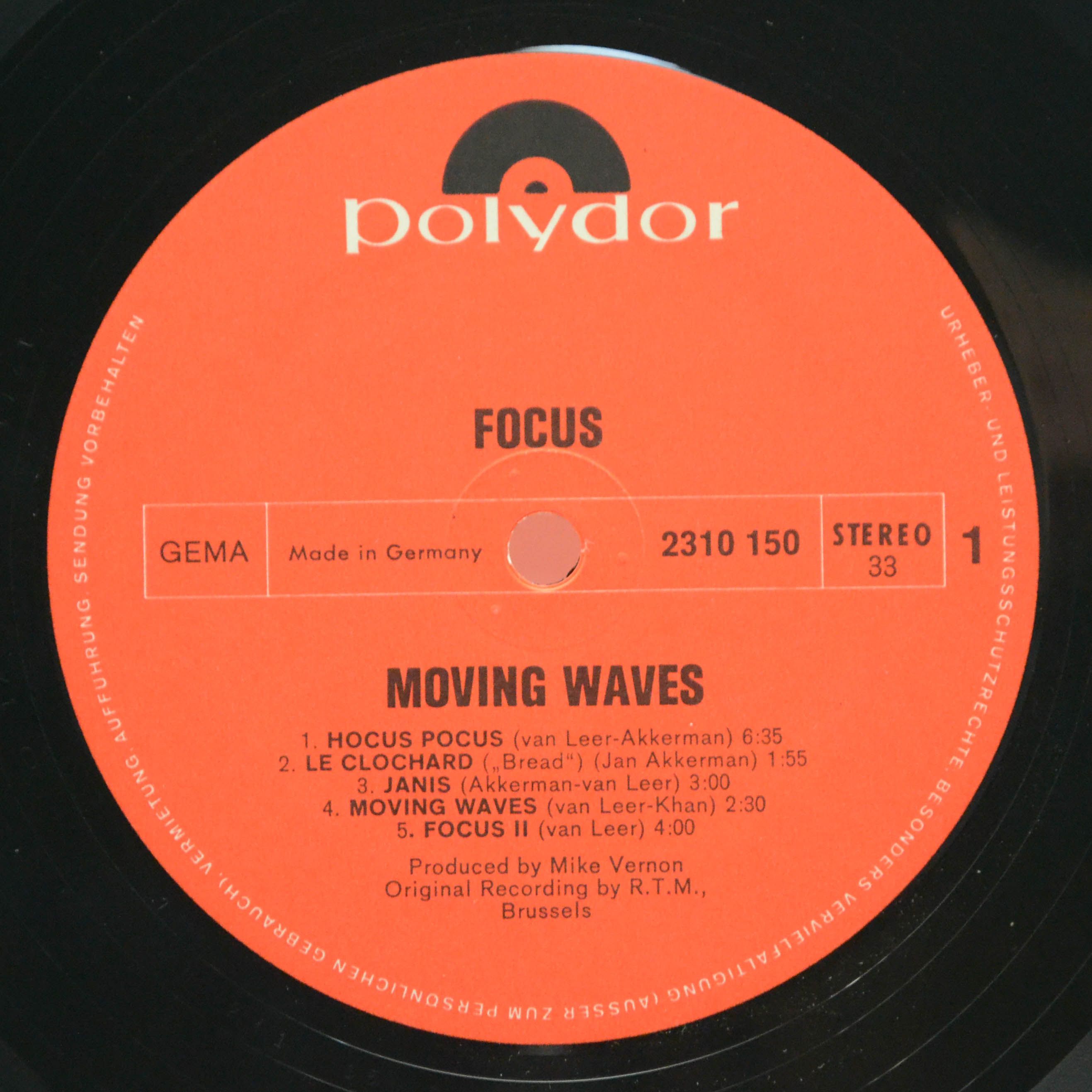 Focus — Moving Waves, 1971