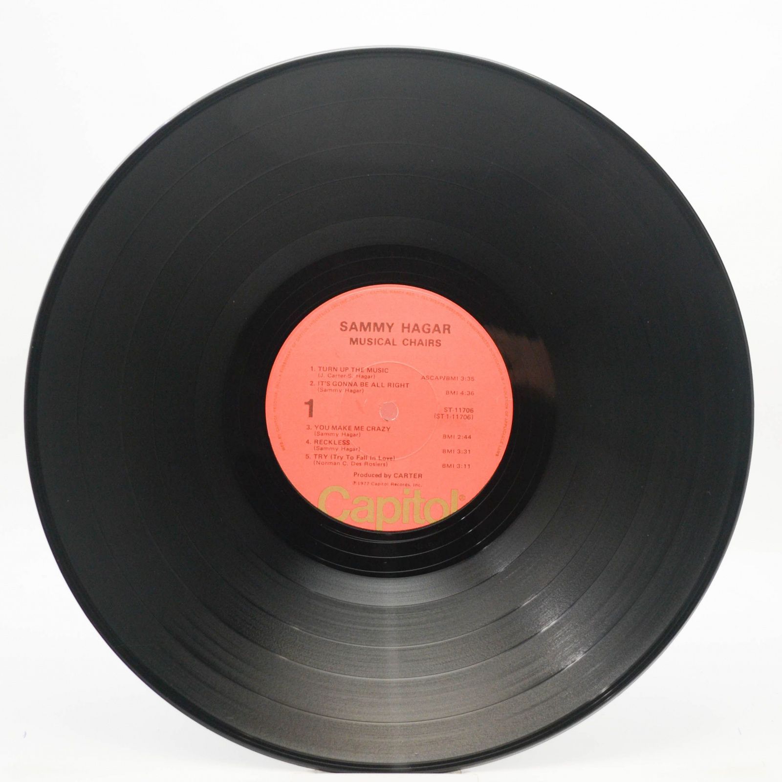 Sammy Hagar — Musical Chairs (1-st, USA), 1977