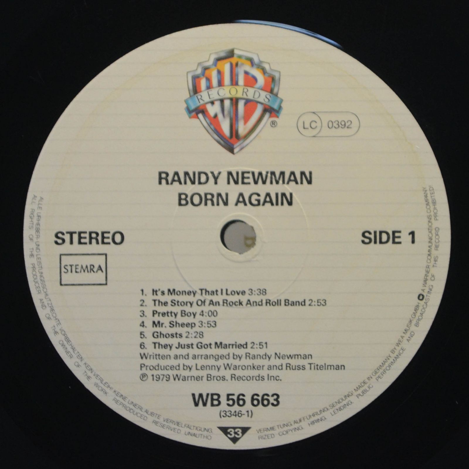 Randy Newman — Born Again, 1979