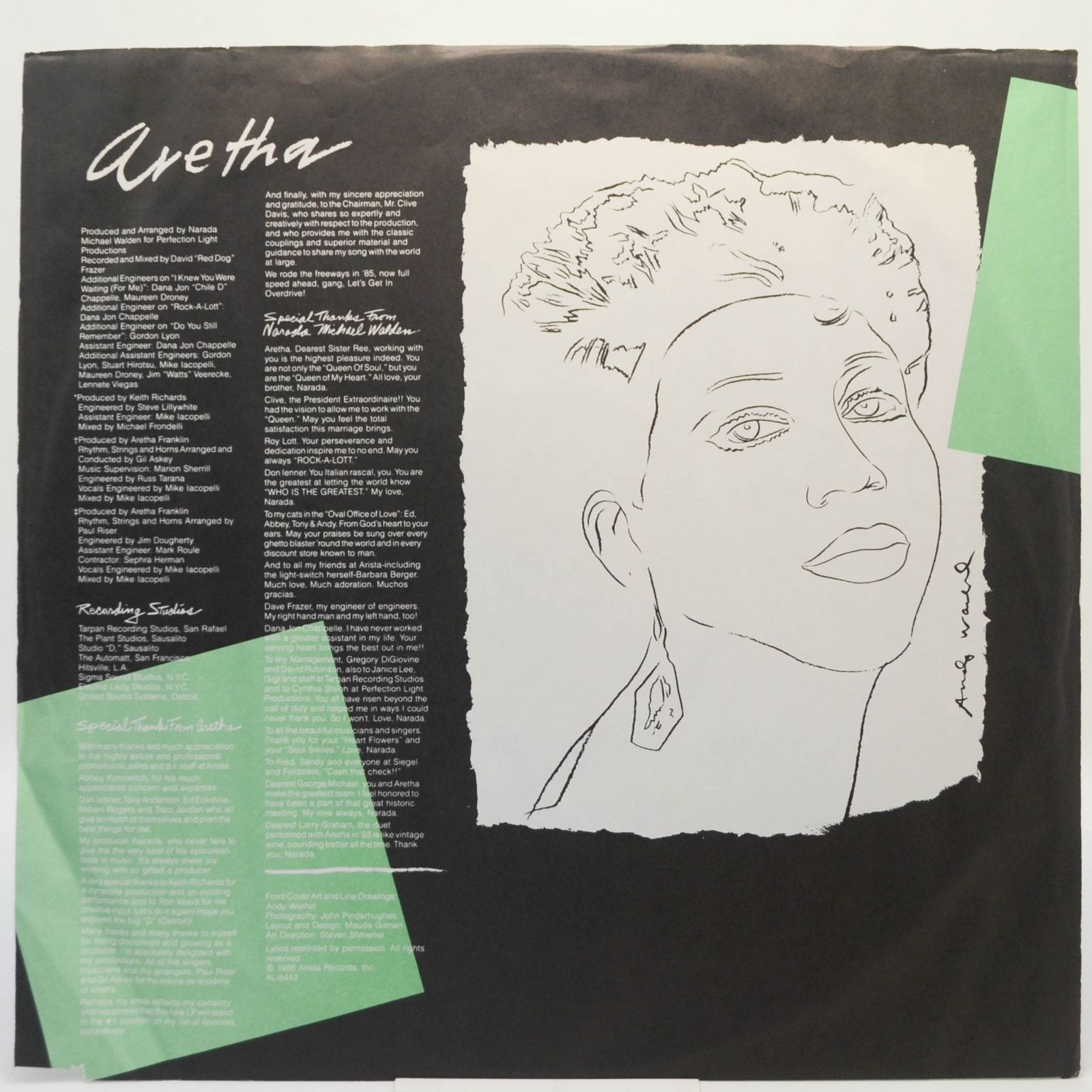 Aretha Franklin — Aretha, 1986