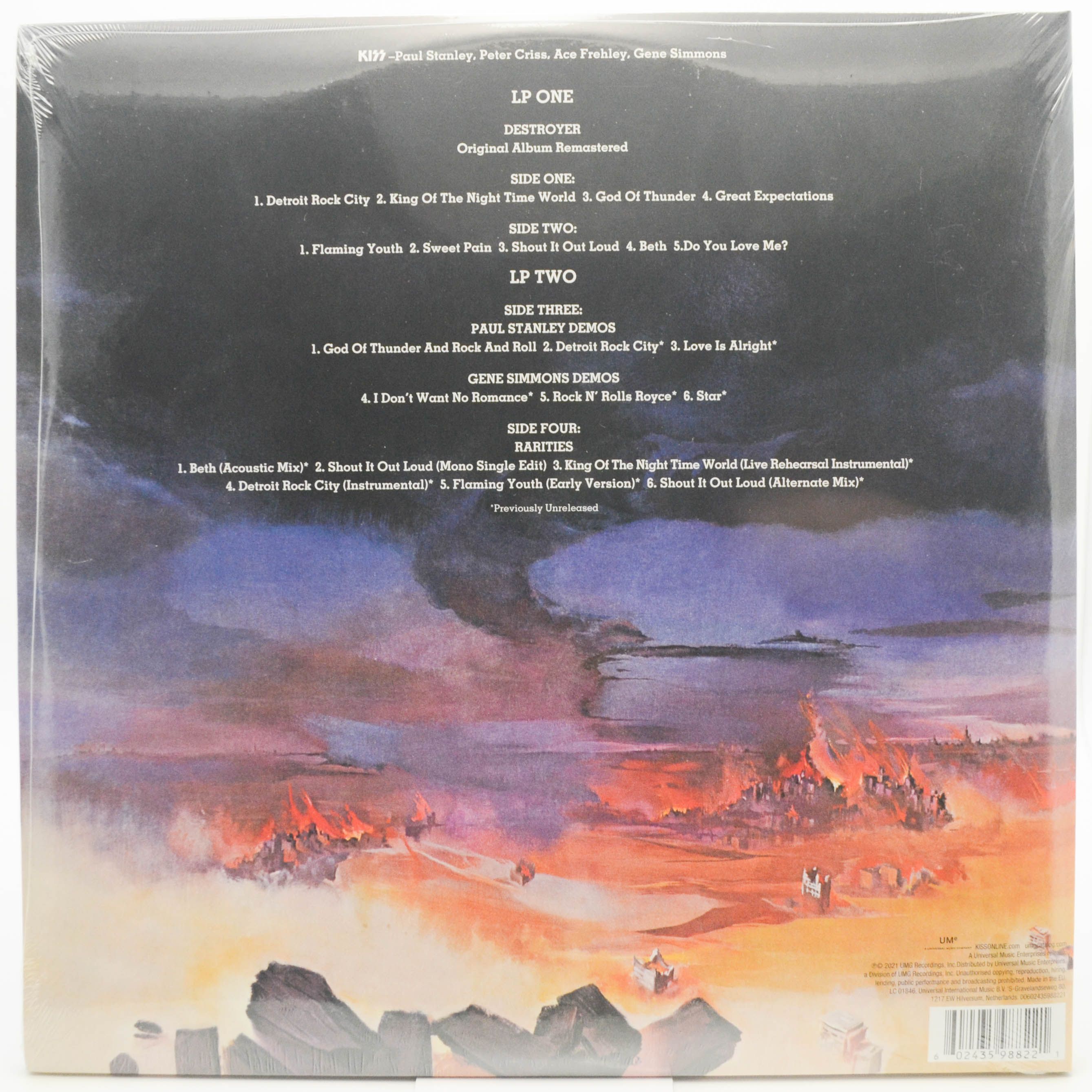 Kiss — Destroyer (2LP), 1976