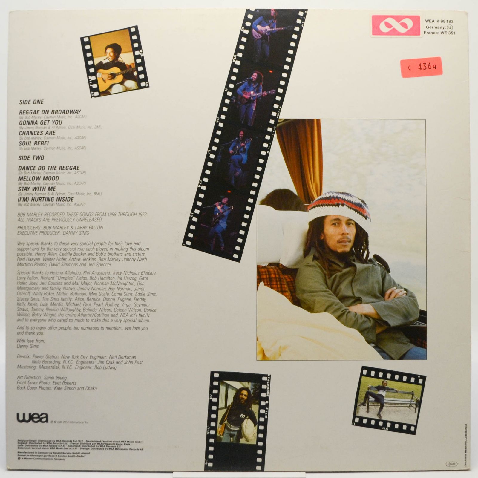 Bob Marley — Chances Are, 1981