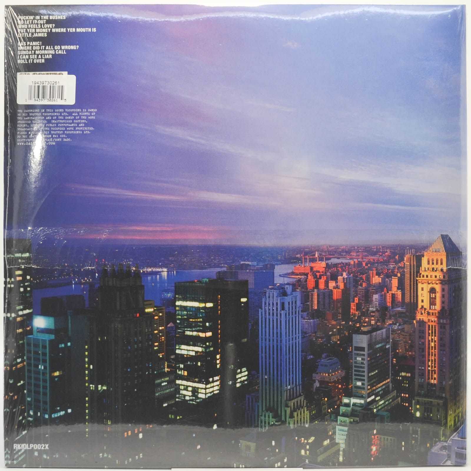 Oasis — Standing On The Shoulder Of Giants (UK), 2000