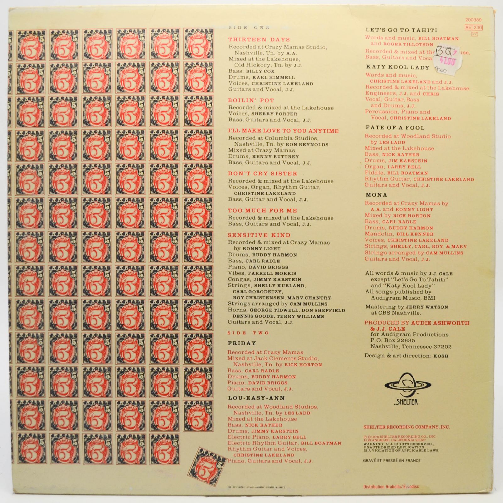 J.J. Cale — 5, 1979