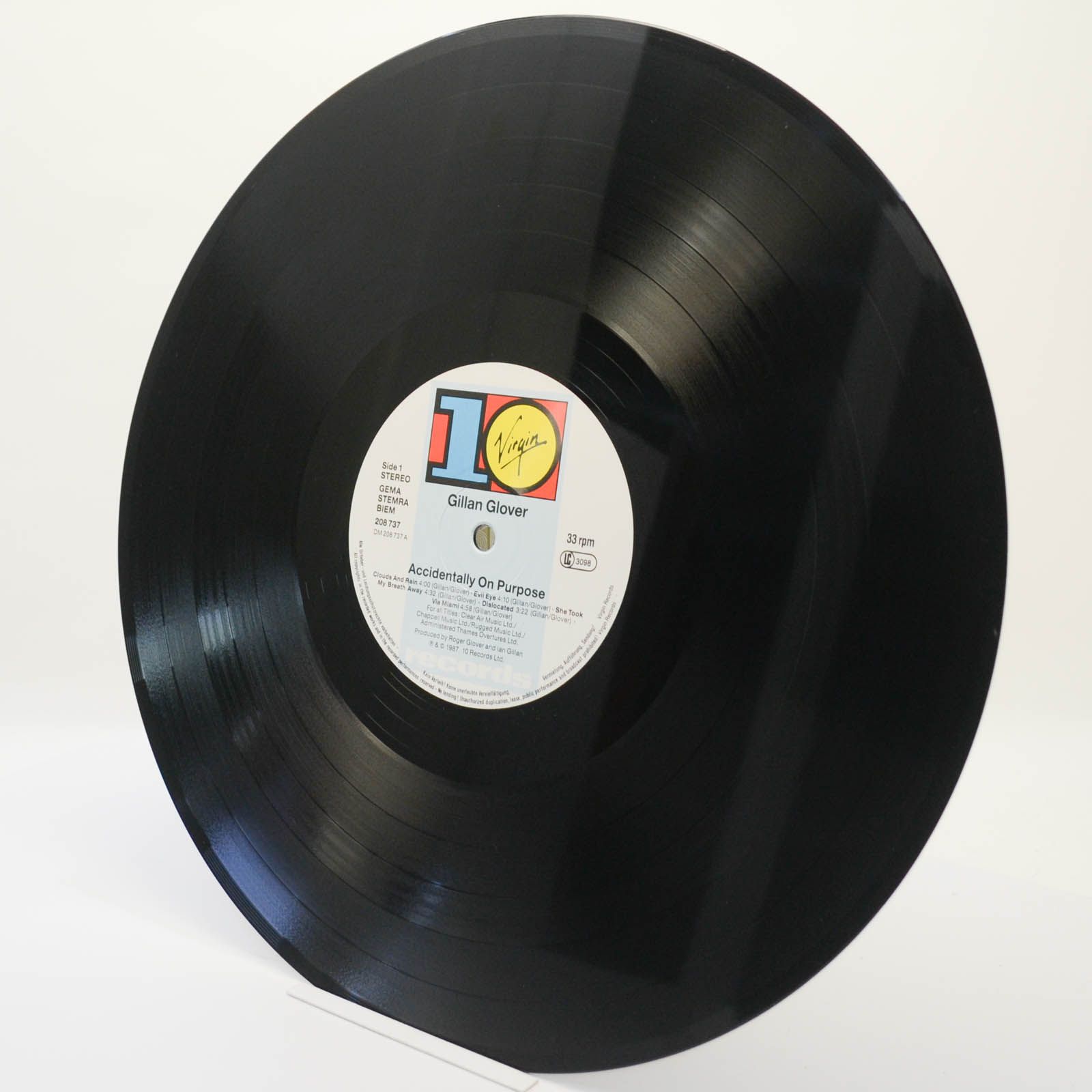 Gillan & Glover — Accidentally On Purpose, 1988