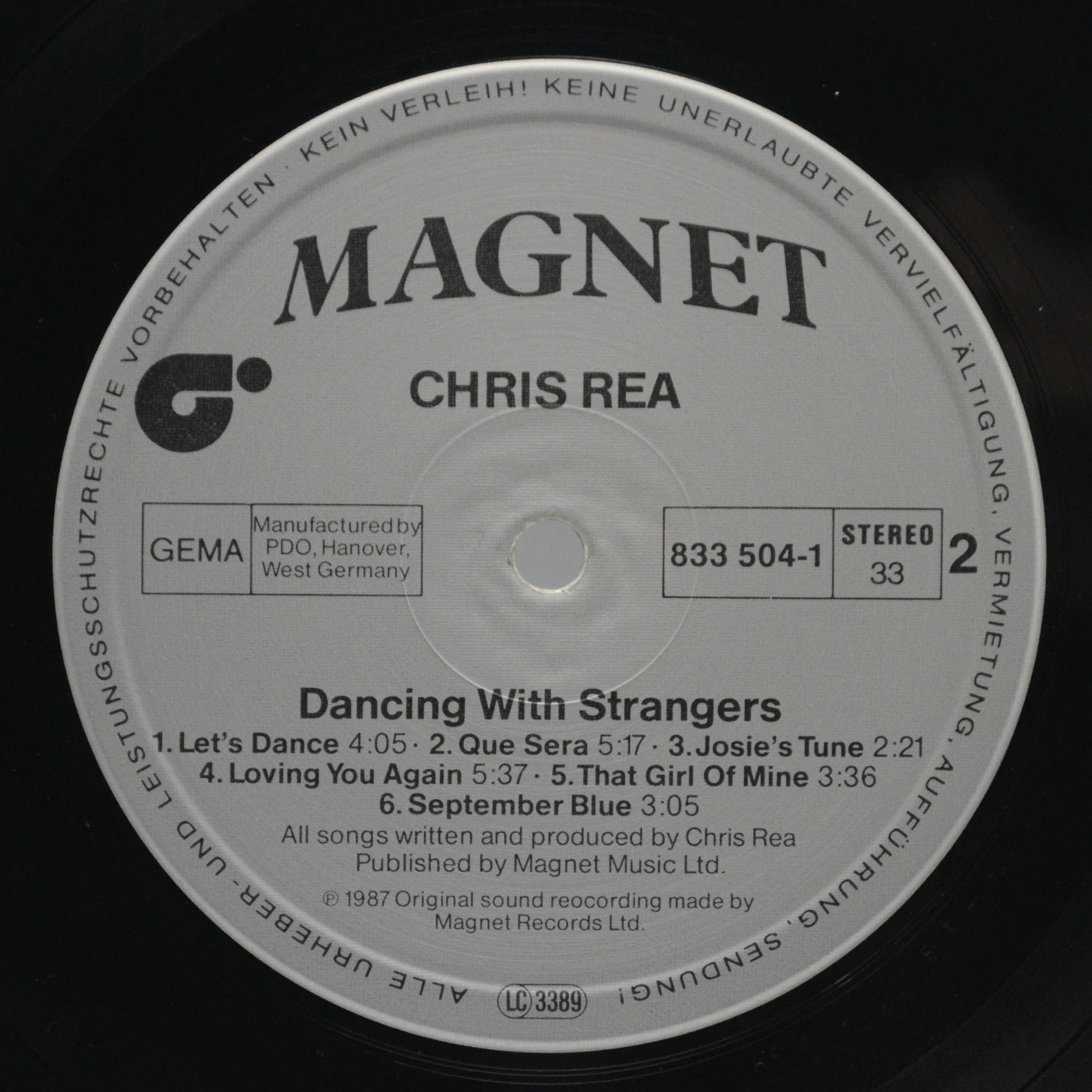 Chris Rea — Dancing With Strangers, 1987