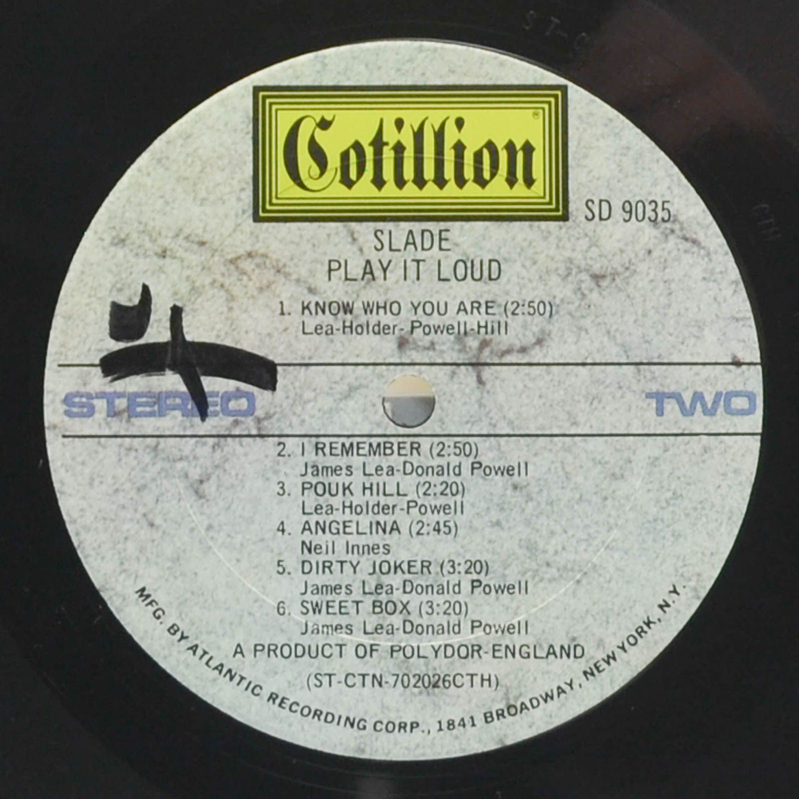 Slade — Play It Loud (USA), 1970