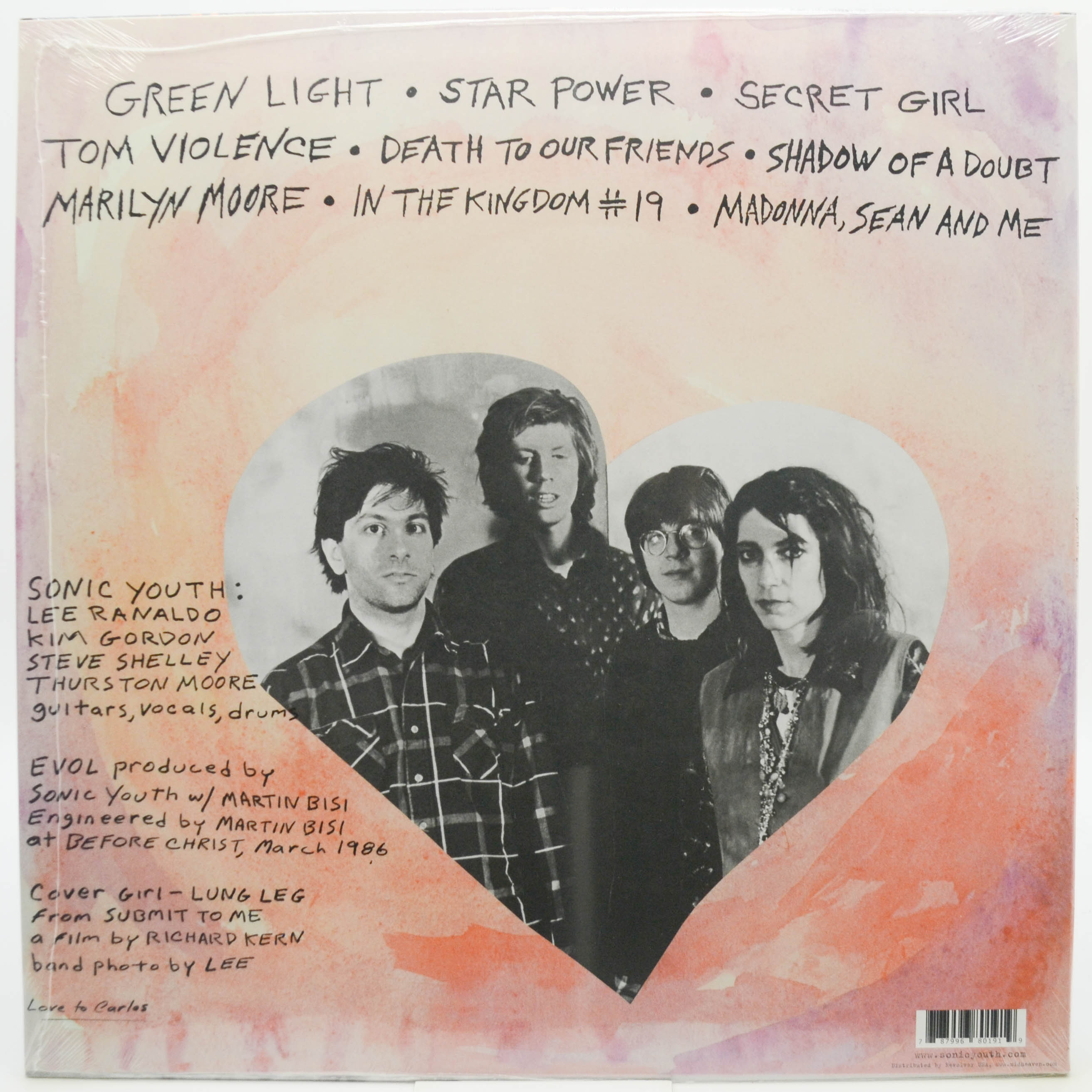 Sonic Youth — EVOL (USA), 1986