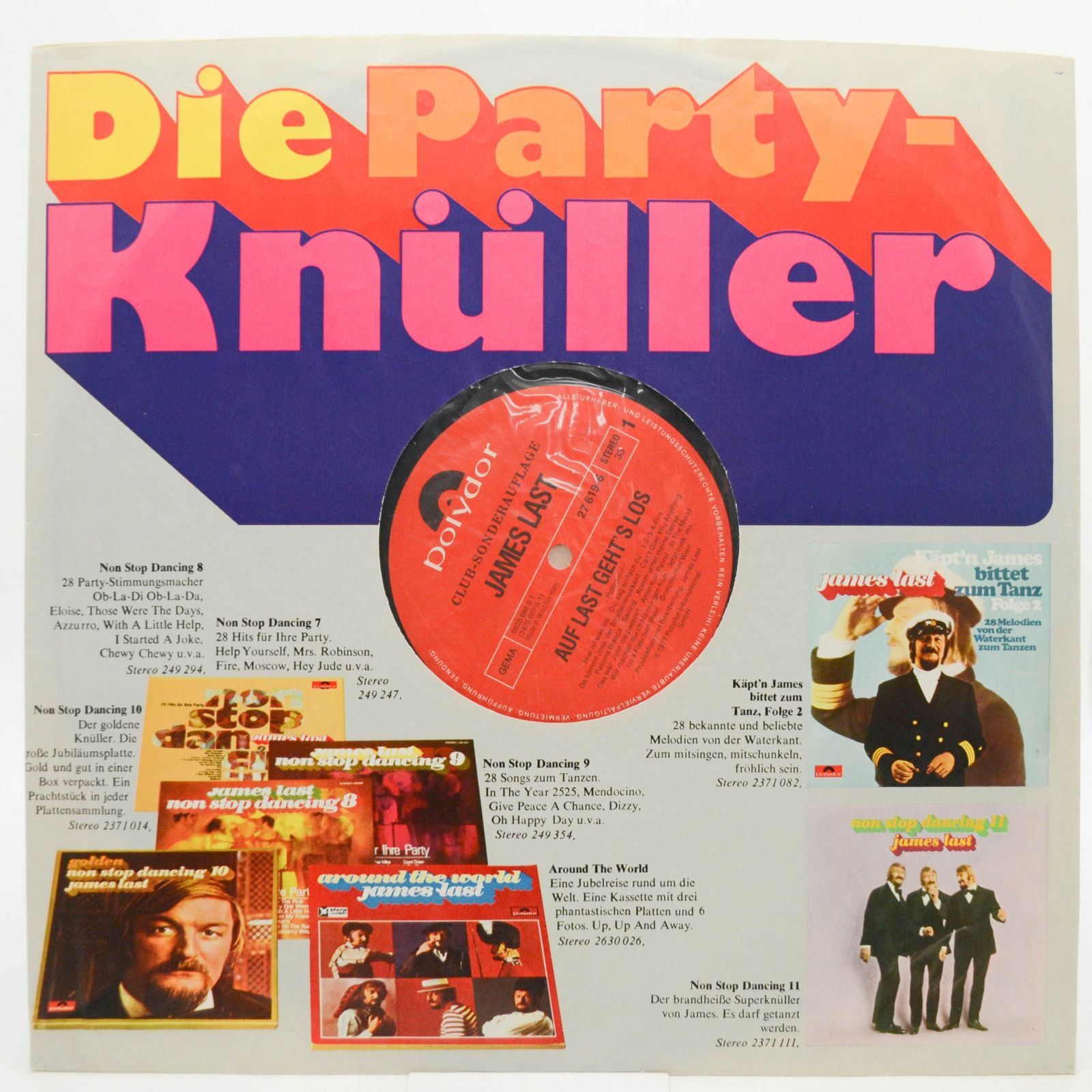 James Last — Auf Last Geht's Los, 1977