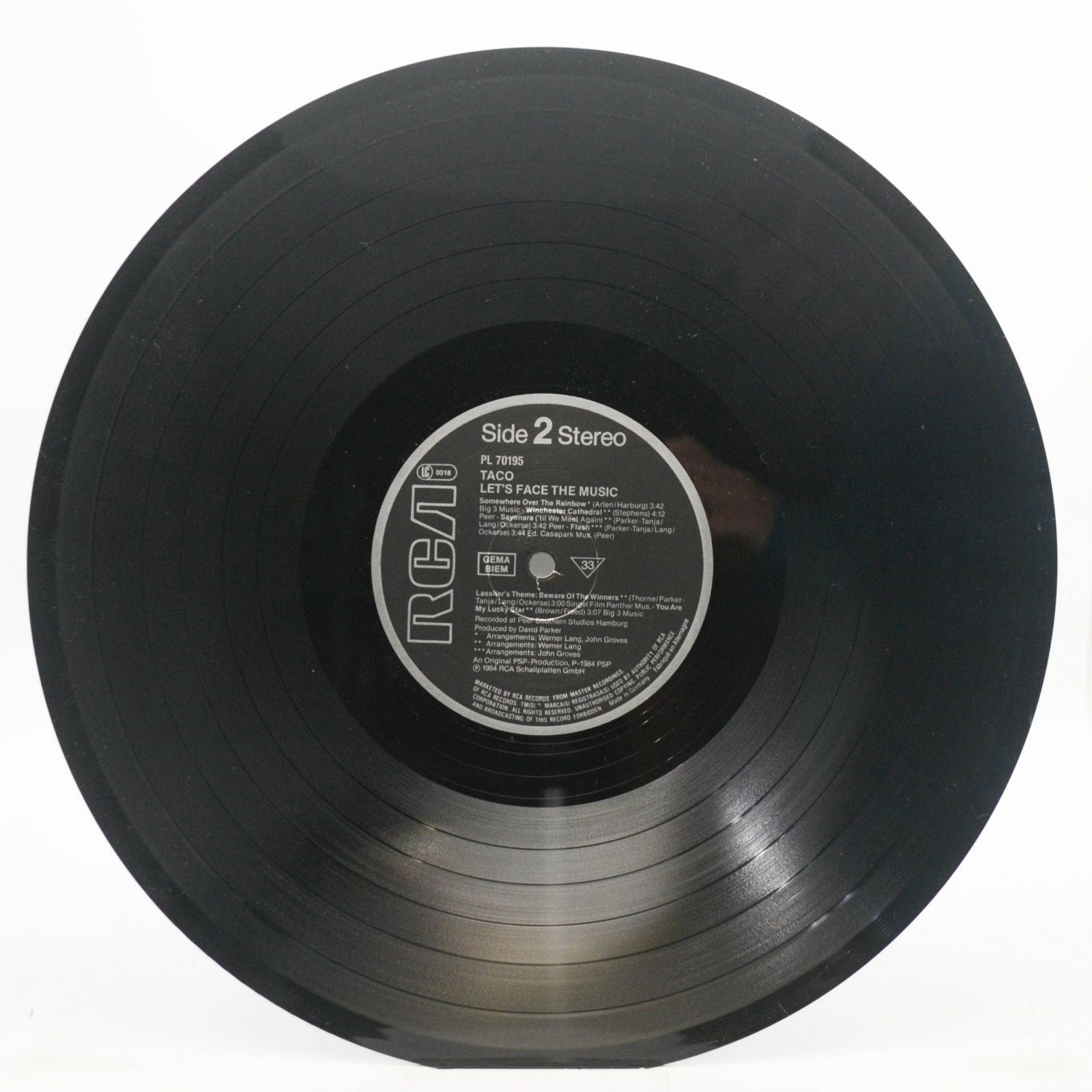 Taco — Let's Face The Music, 1984