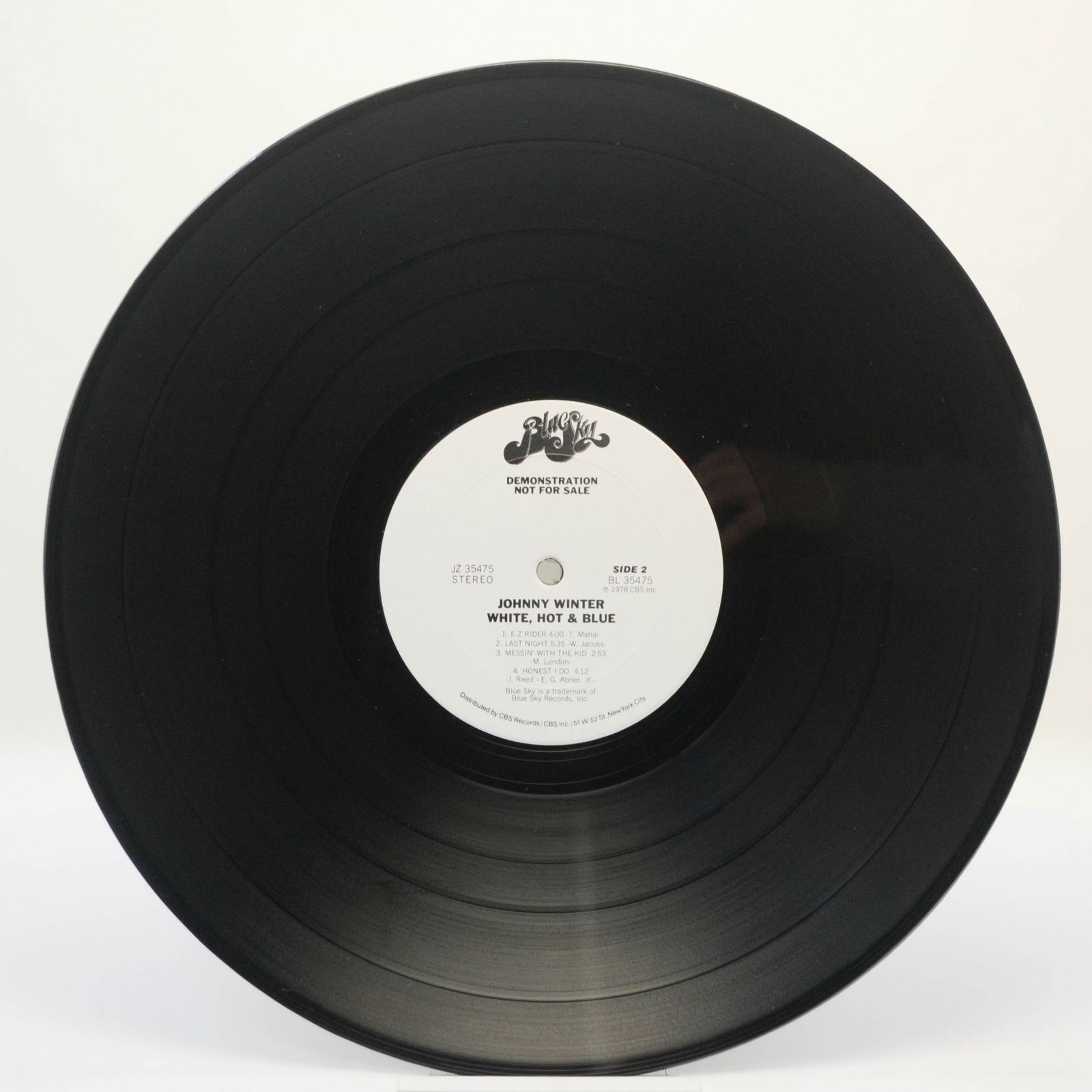 Johnny Winter — White, Hot & Blue, 1978