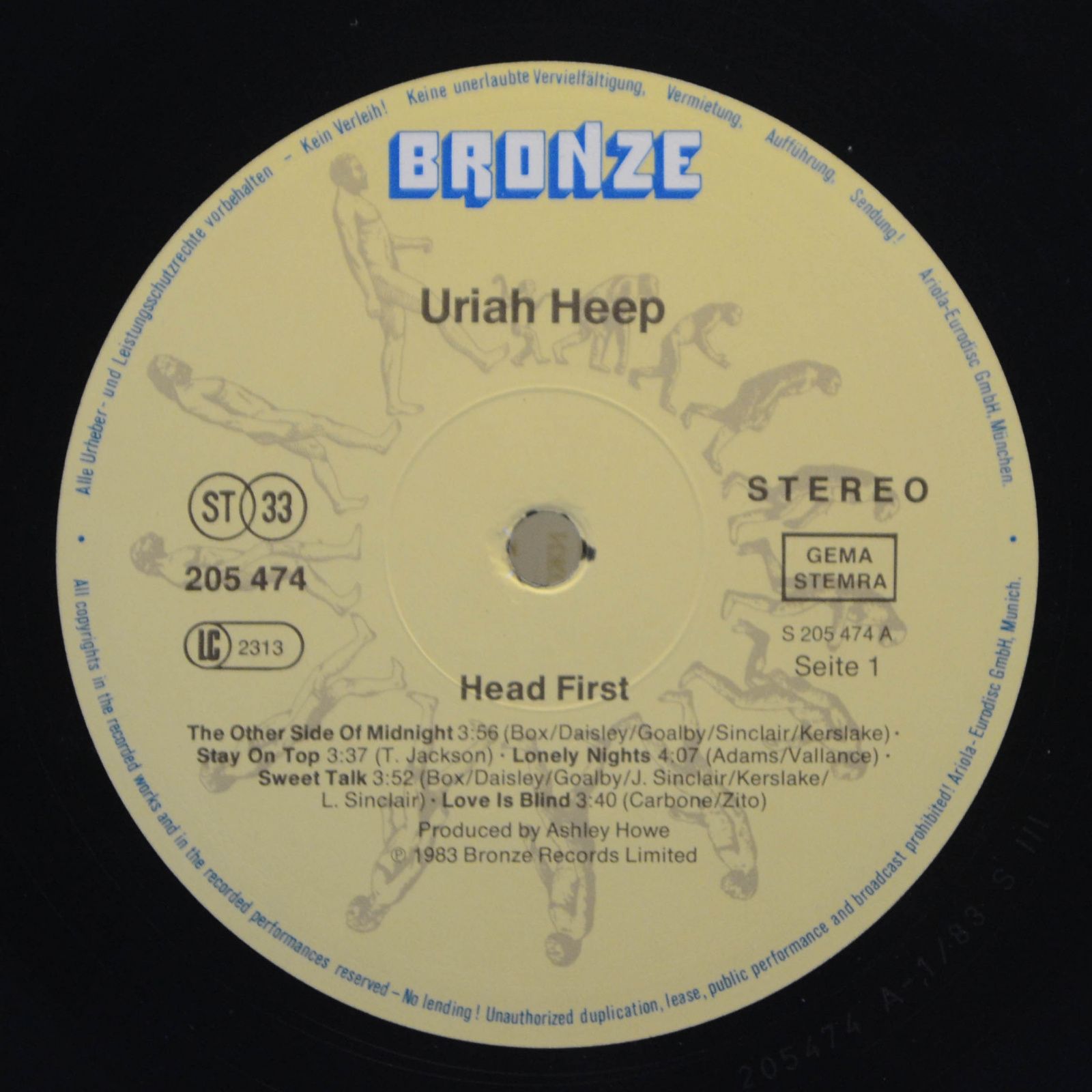 Uriah Heep — Head First, 1983