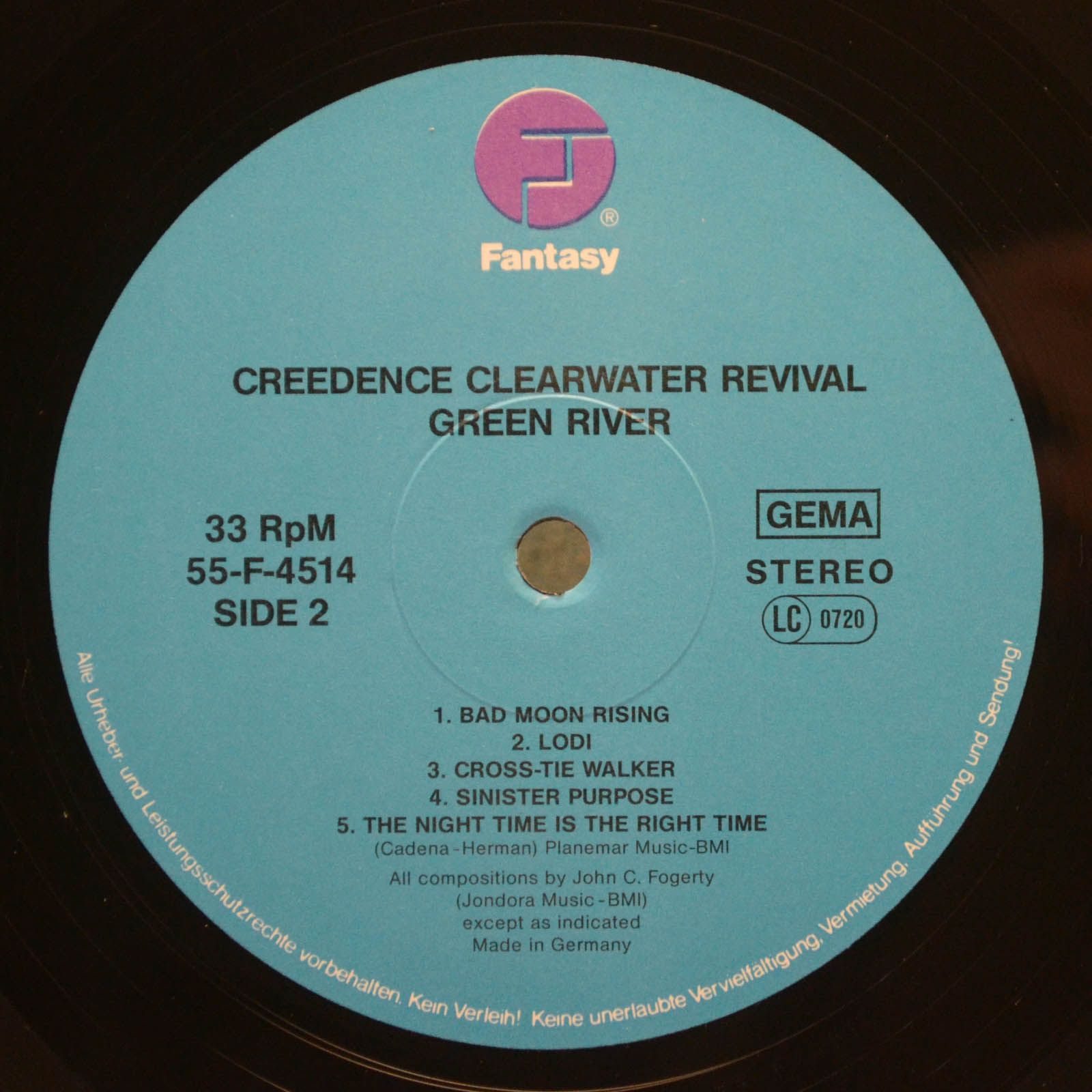Creedence Clearwater Revival — Green River, 1969