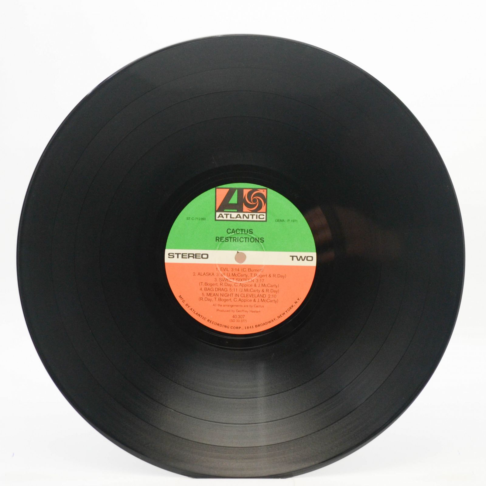 Cactus — Restrictions, 1971