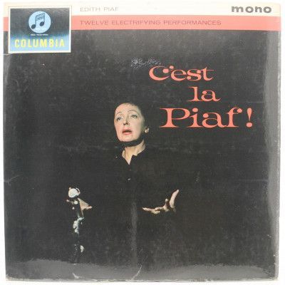 C'est la Piaf! Twelve Electrifying Performances. (UK), 1964