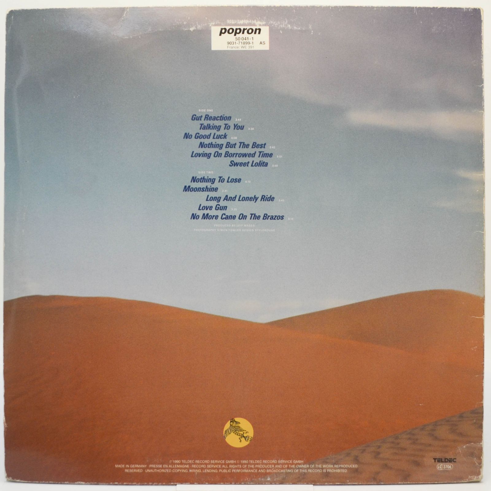 Ian Gillan — Naked Thunder, 1990