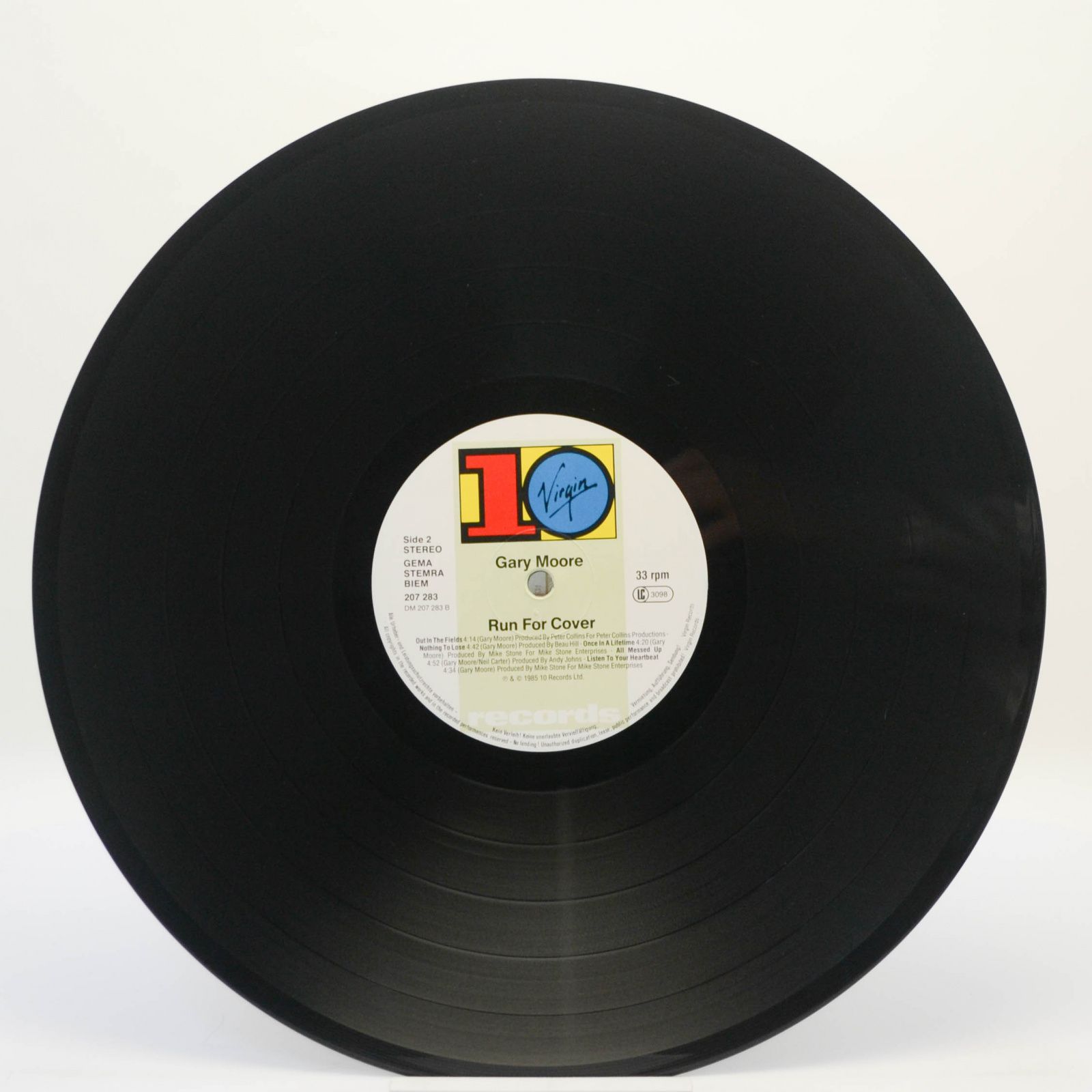 Gary Moore — Run For Cover, 1985