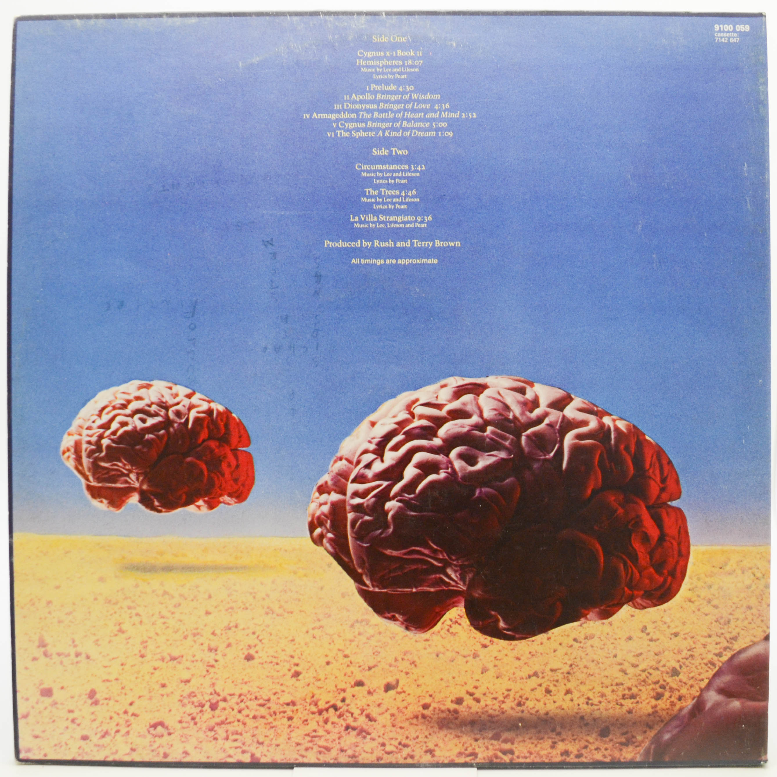 Rush — Hemispheres (UK), 1978