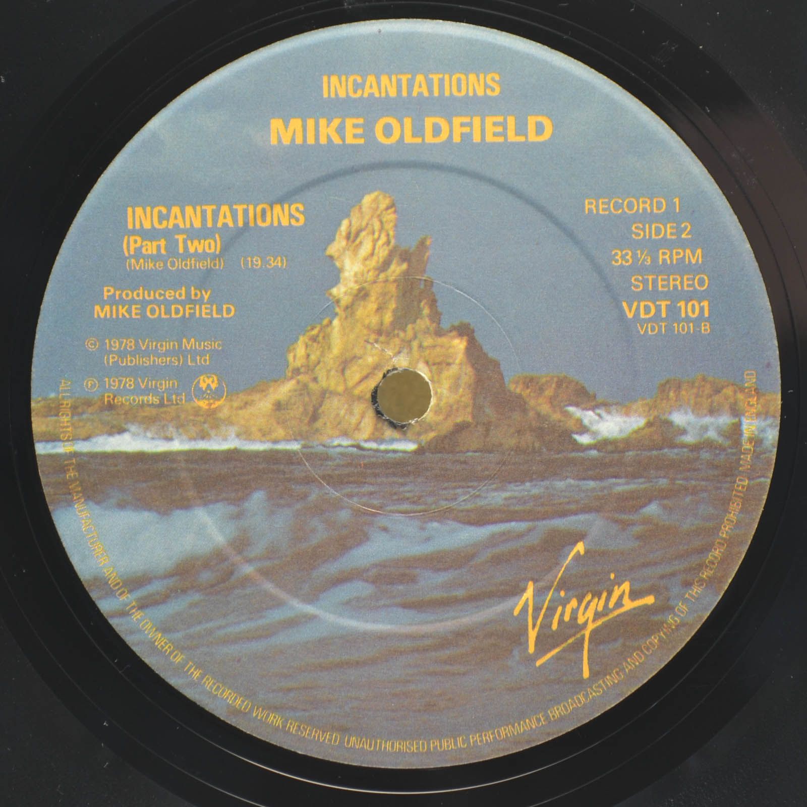 Mike Oldfield — Incantations (2LP, 1-st, UK), 1978