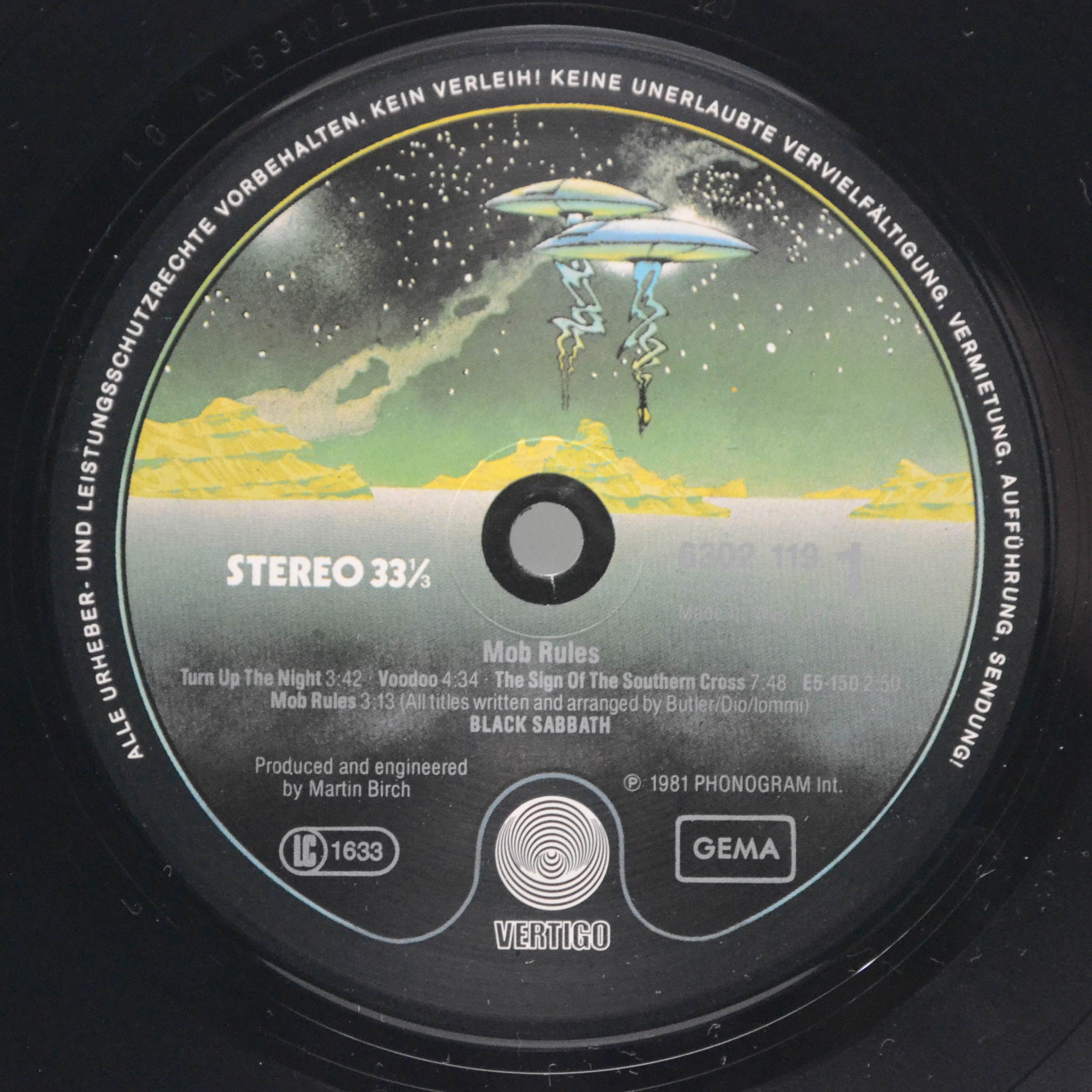 Black Sabbath — Mob Rules, 1983