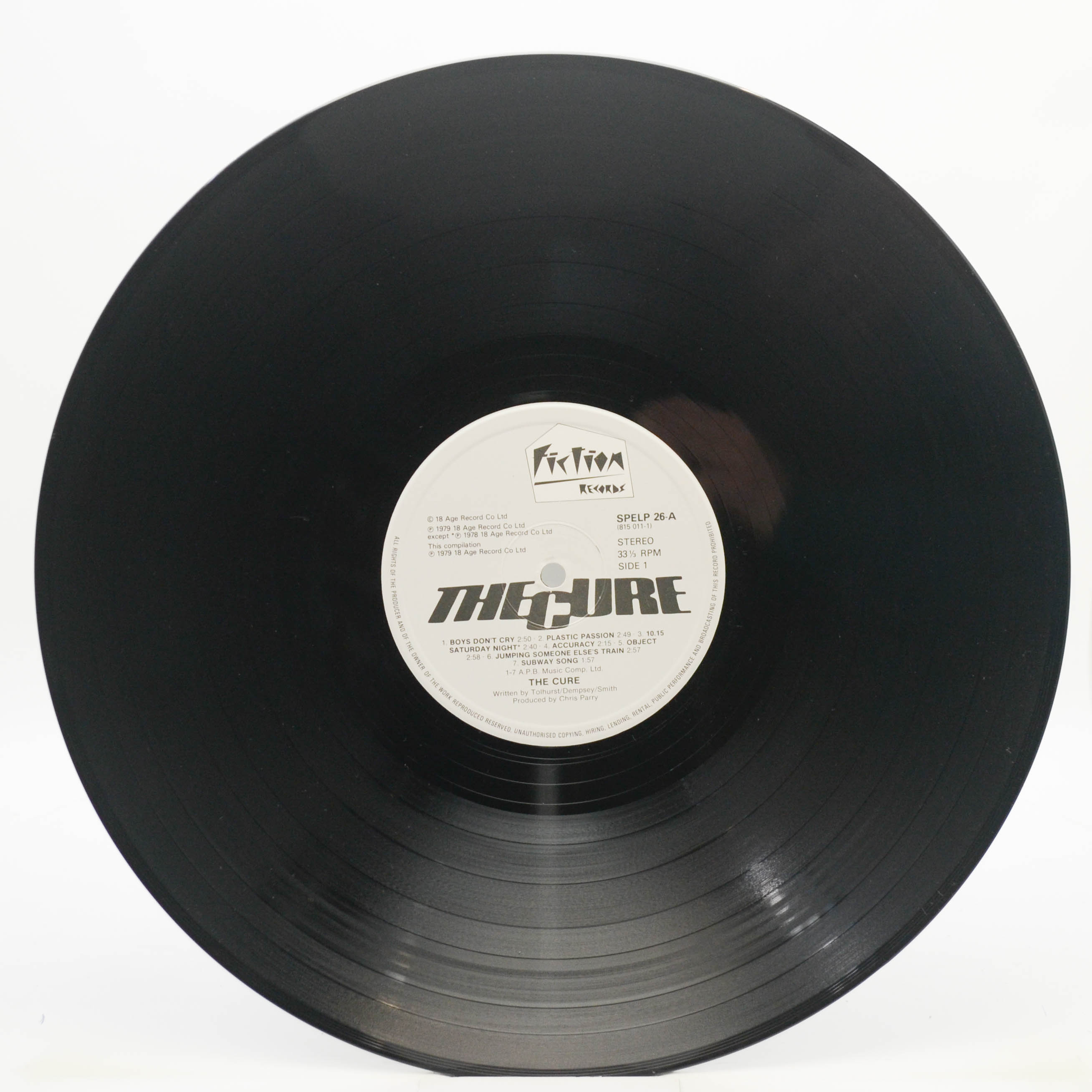 Cure — Boys Don't Cry (UK), 1980