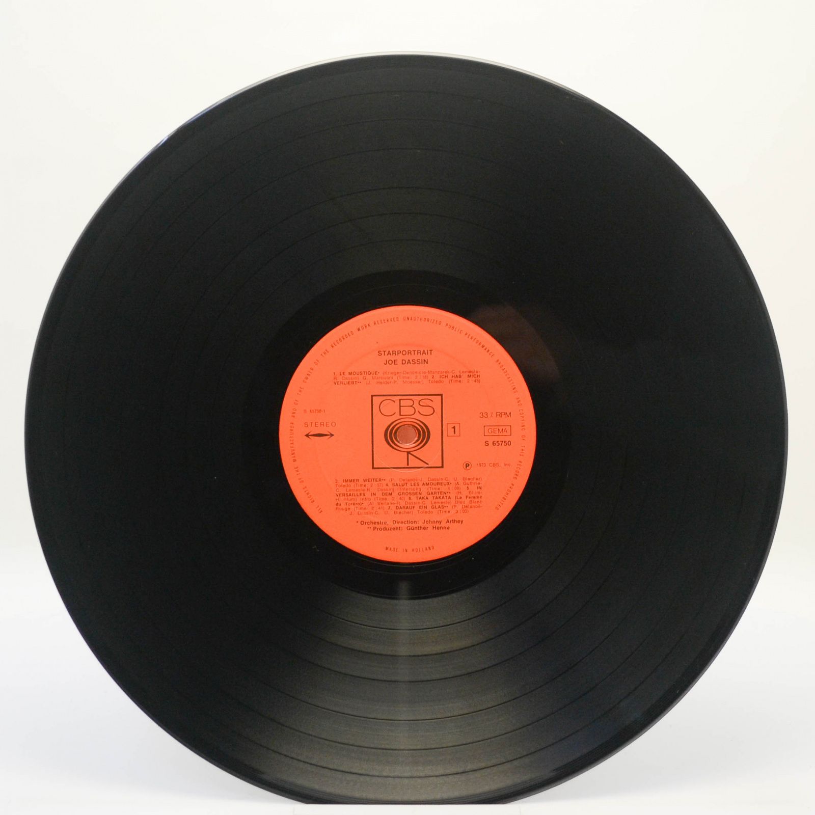 Joe Dassin — Starportrait, 1973