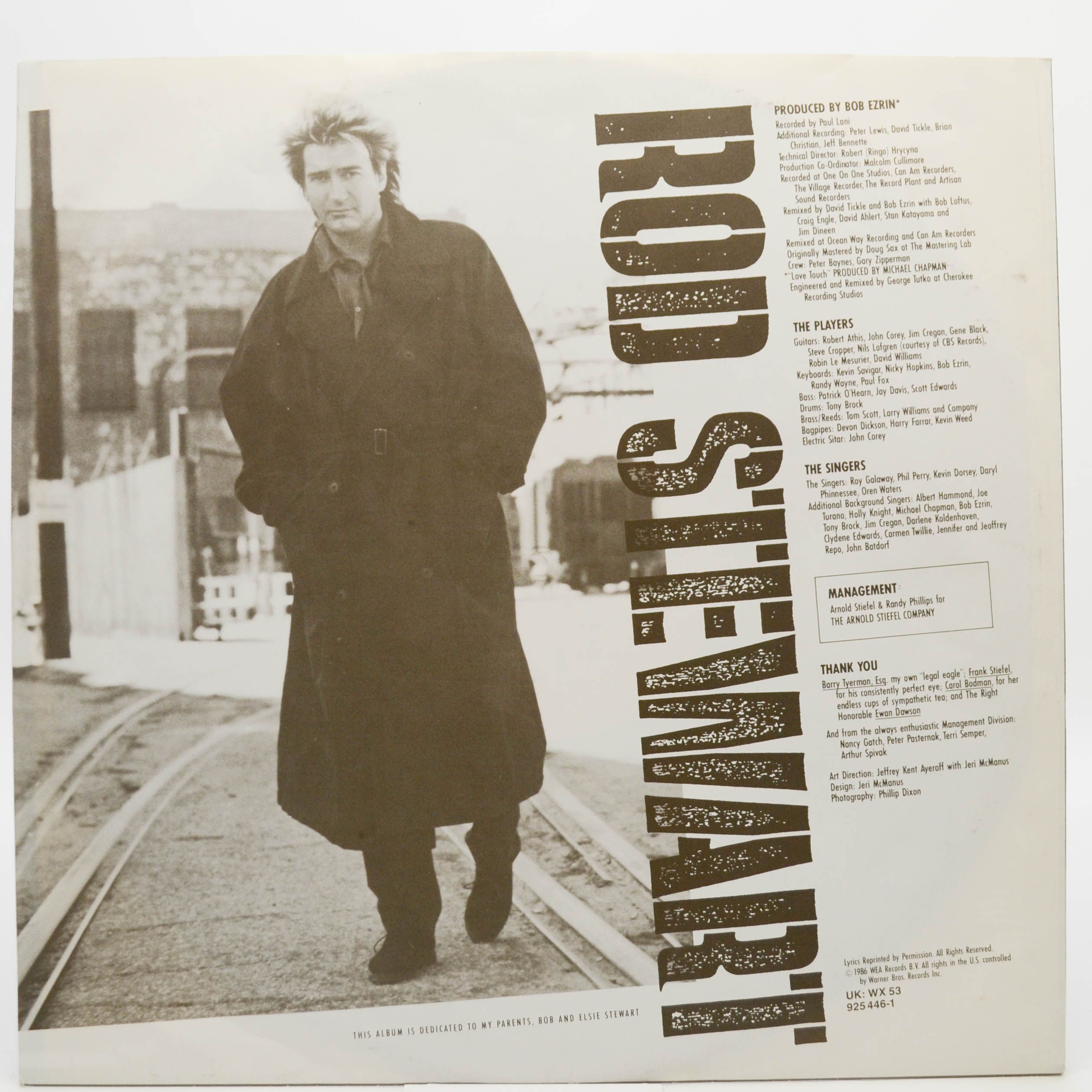 Rod Stewart — Every Beat Of My Heart, 1986