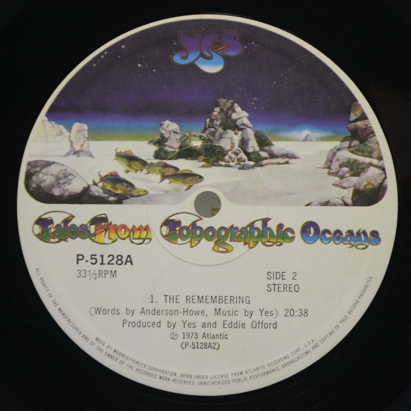 Yes — Tales From Topographic Oceans (2LP), 1973