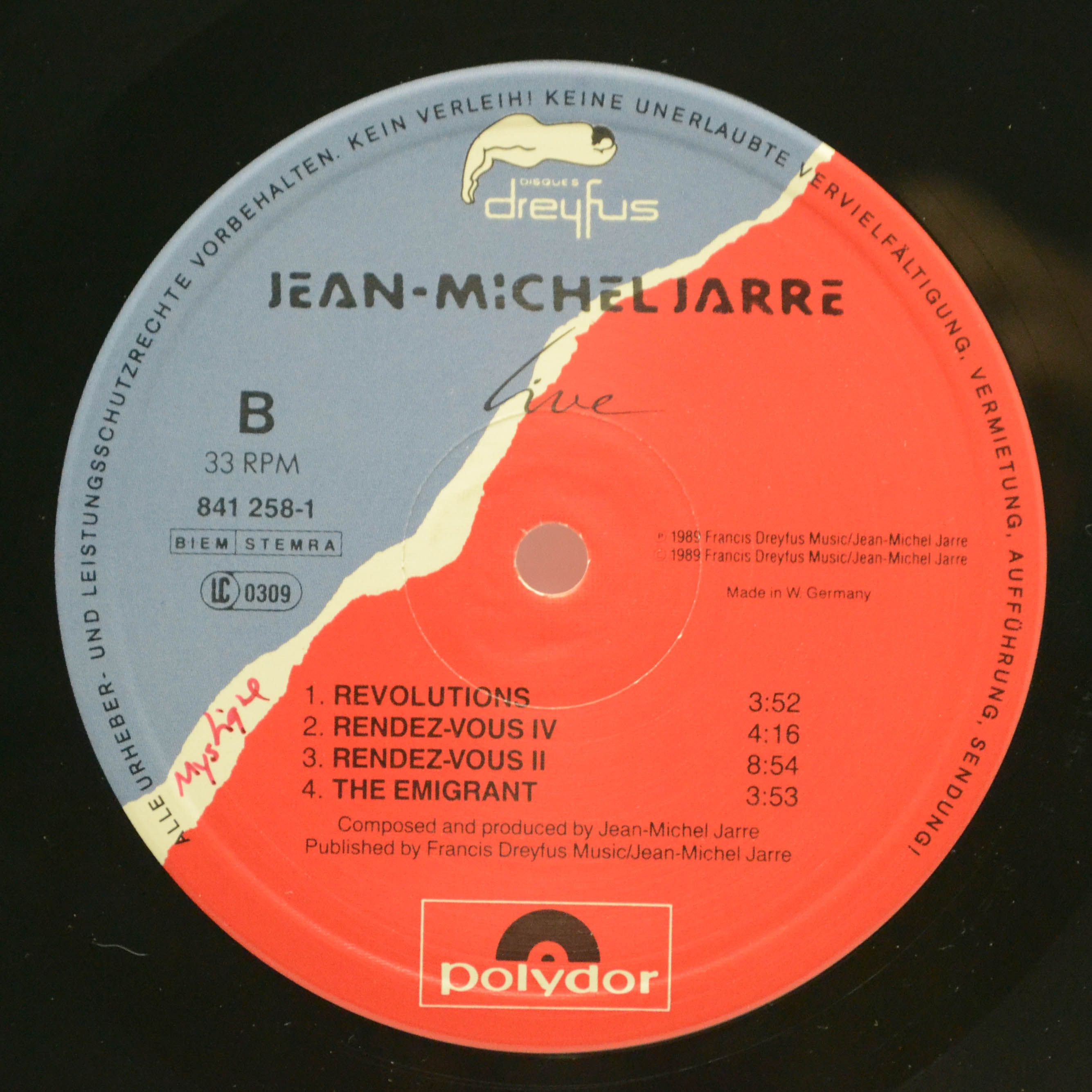 Jarre — Live, 1989