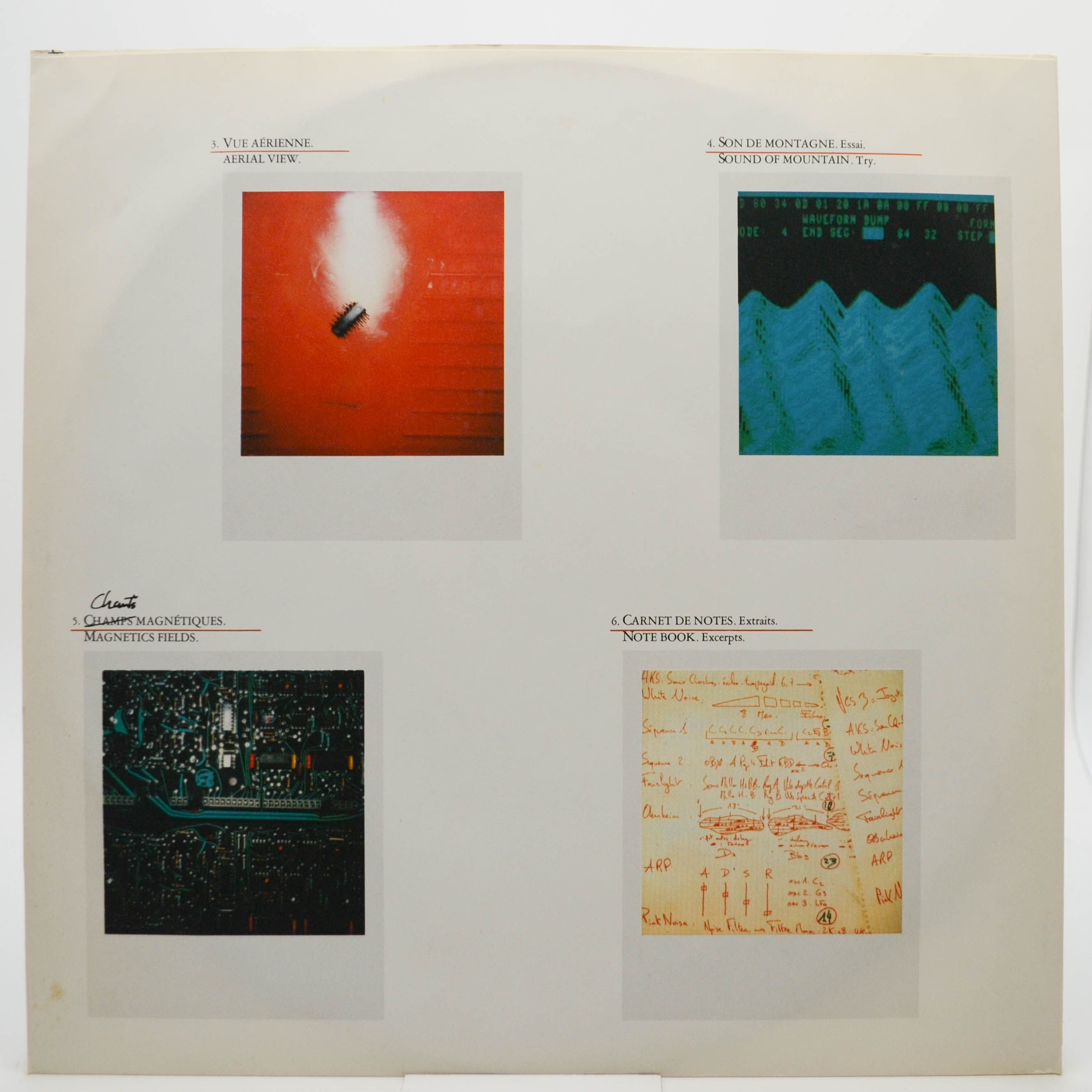 Jarre — Les Chants Magnétiques (France), 1981