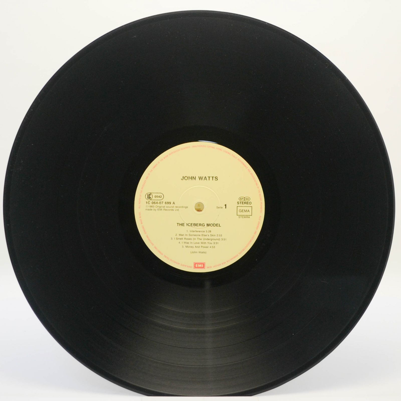 John Watts — The Iceberg Model, 1983