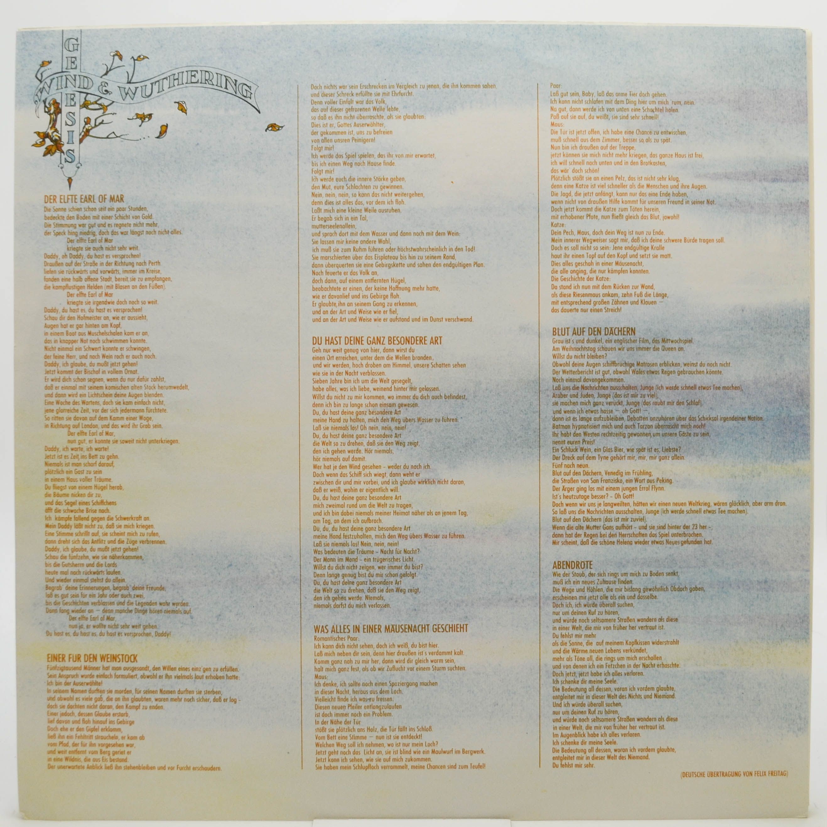 Genesis — Wind & Wuthering, 1976