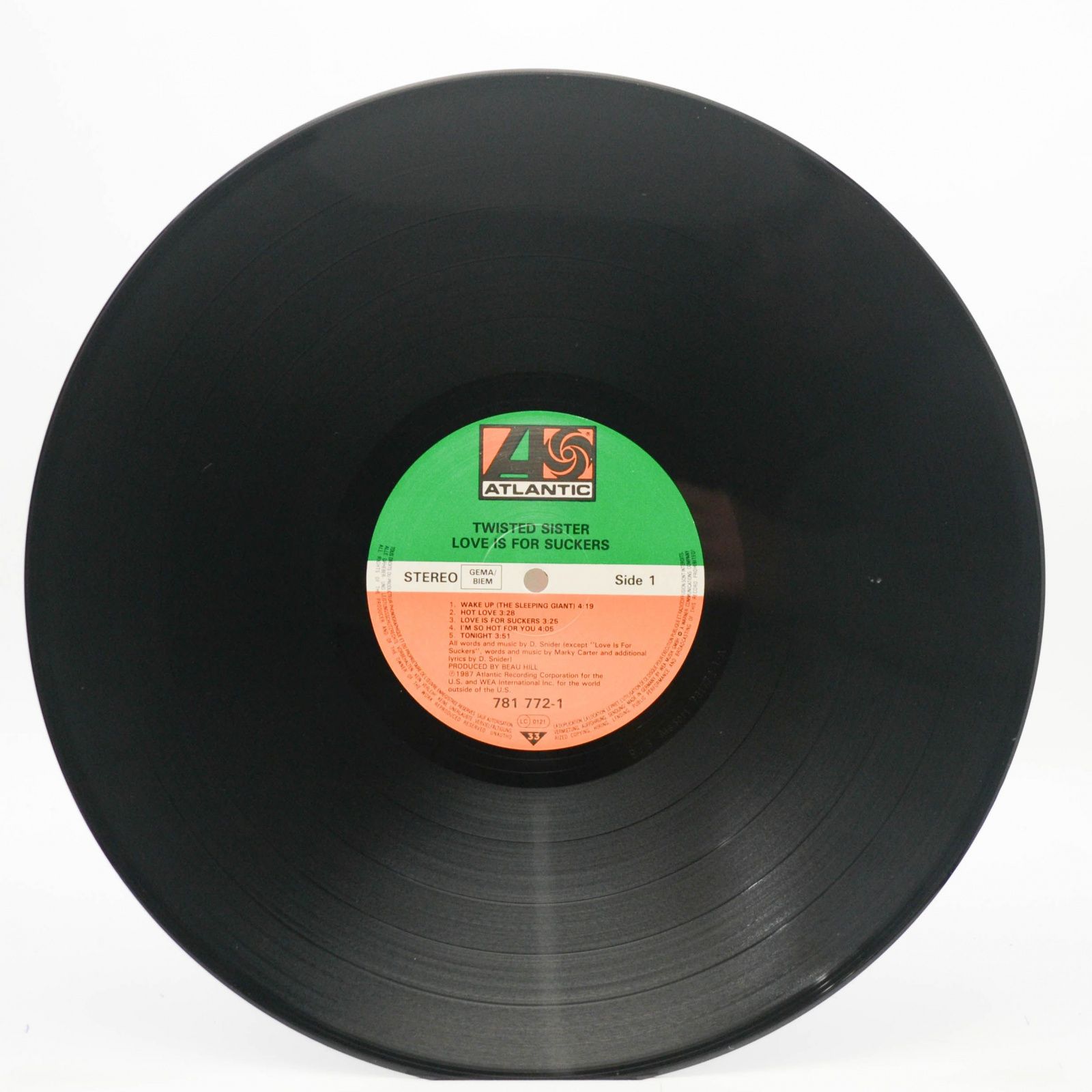 Twisted Sister — Love Is For Suckers, 1987