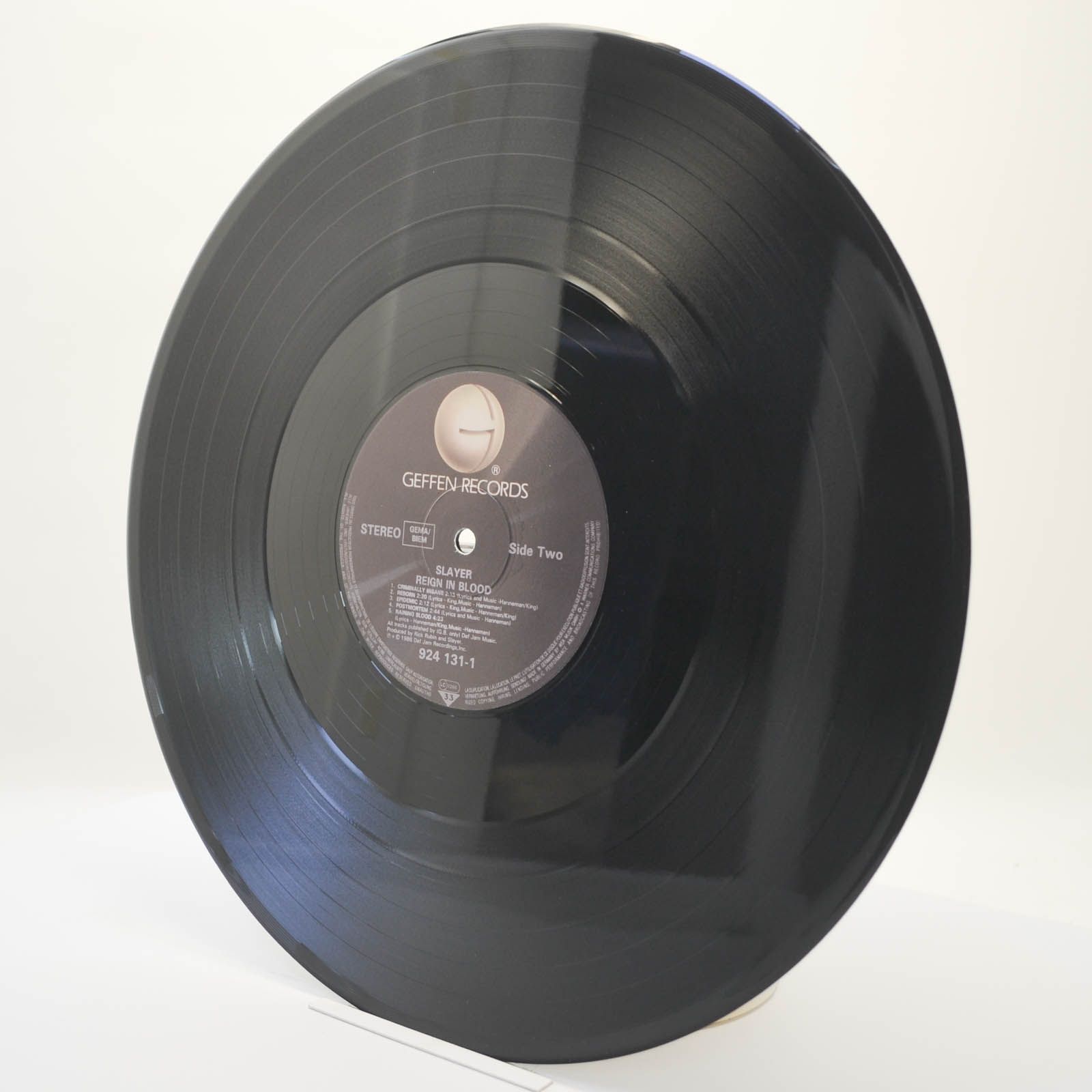 Slayer — Reign In Blood, 1986