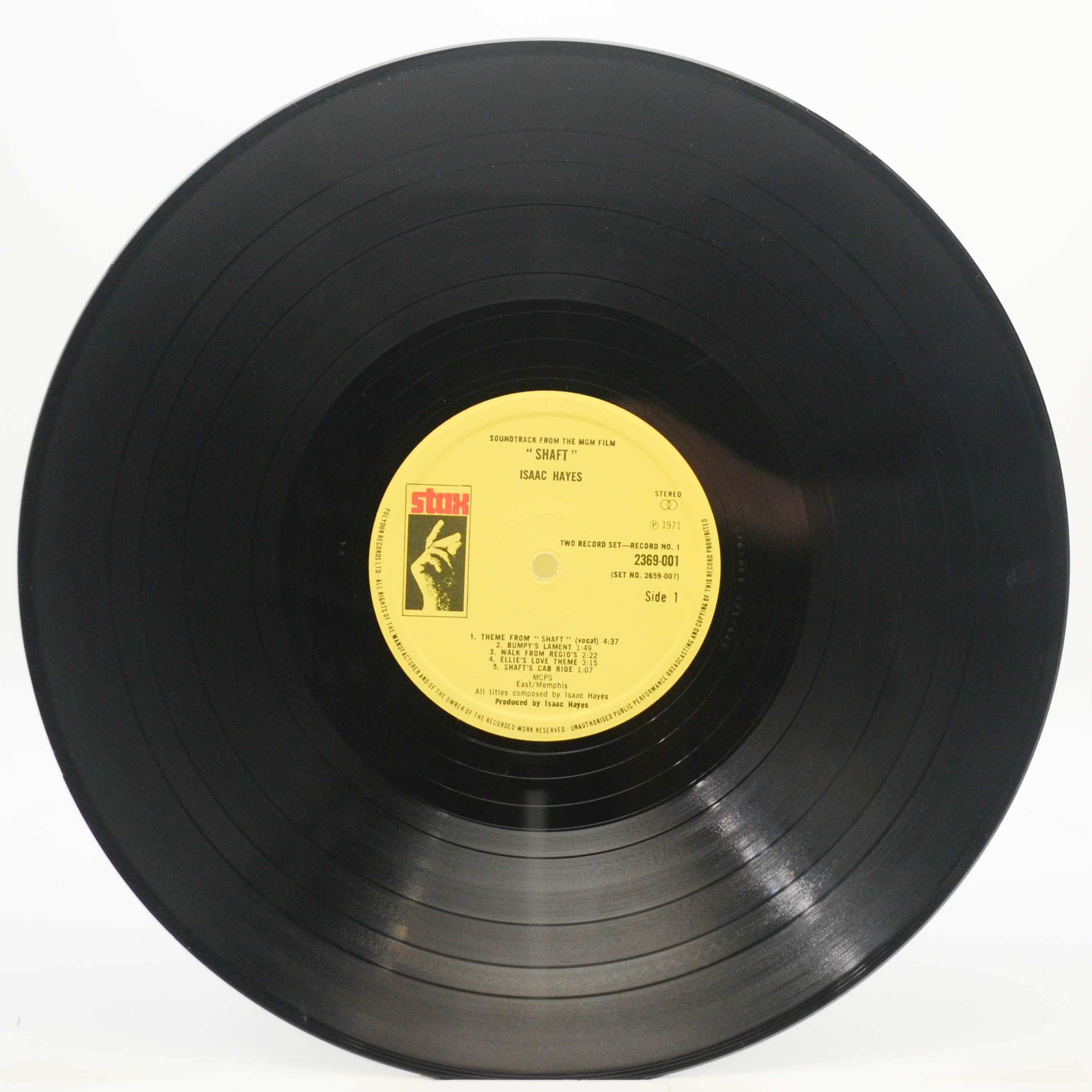Isaac Hayes — Shaft (2LP, UK), 1971