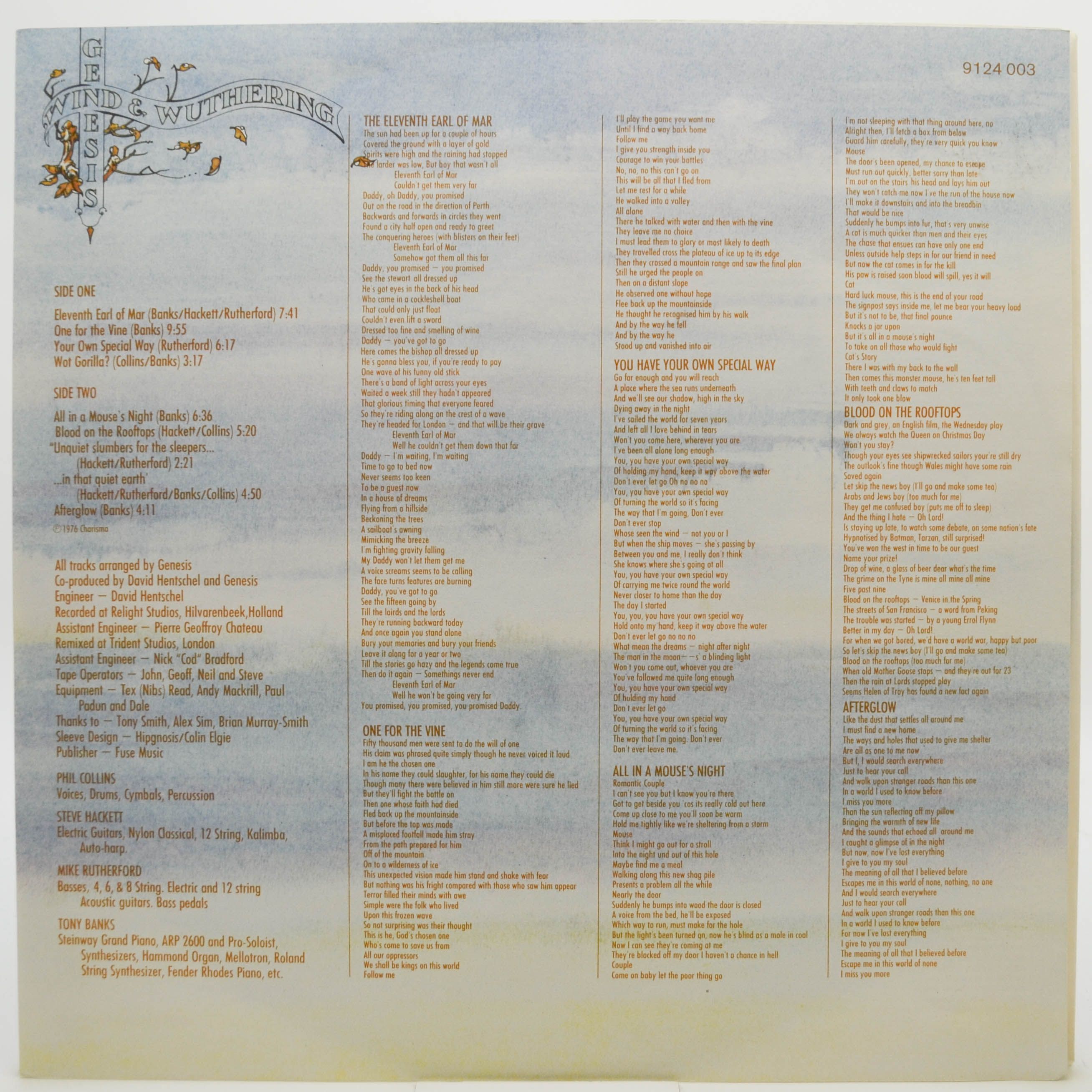 Genesis — Wind & Wuthering, 1976