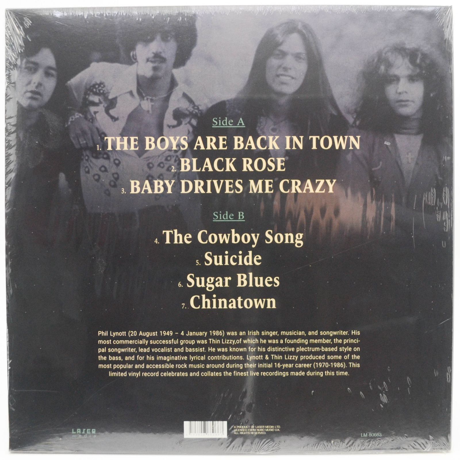 Phil Lynott & Thin Lizzy — Black Rose, 2022