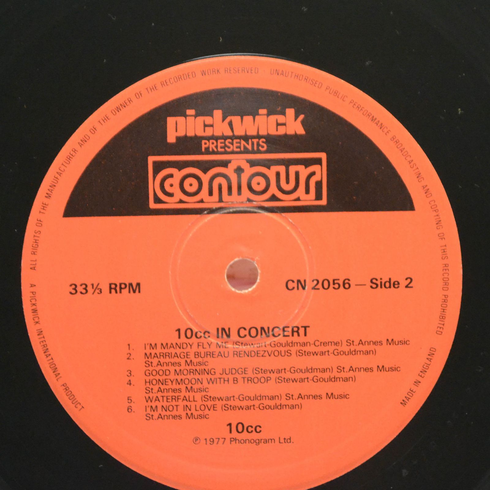 10cc — 10cc In Concert (UK), 1982